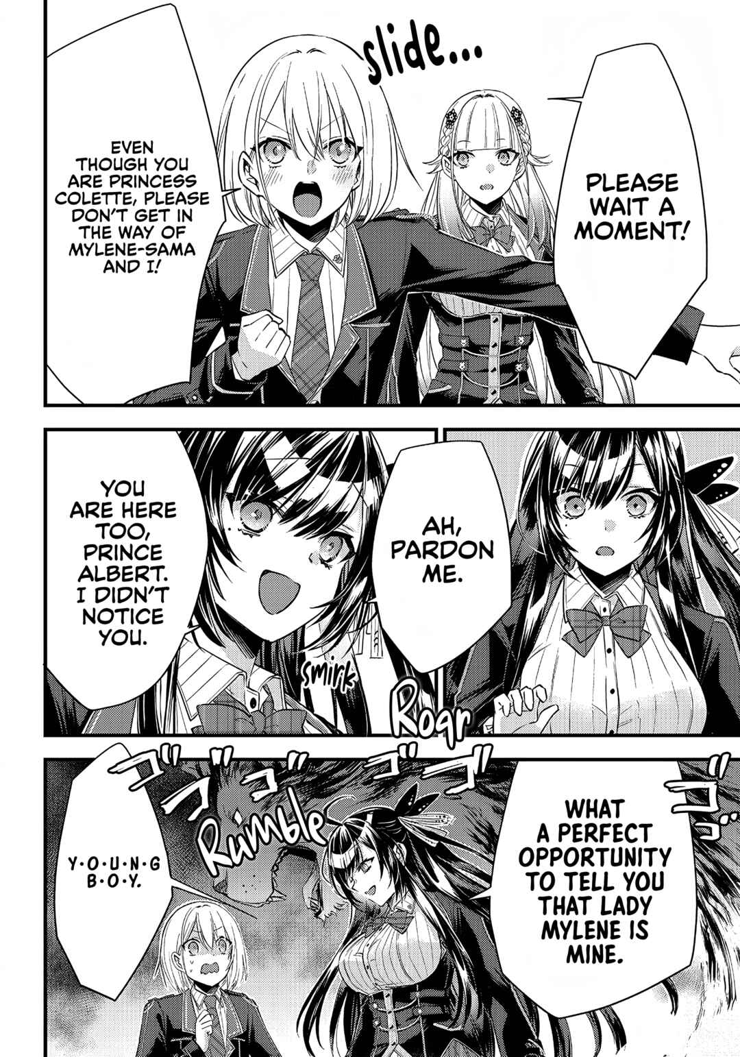 Page 12 Chapter 10 Savage Fang Ojou-sama: Shijou Saikyou no Youhei wa Shijou Saikyou no Bougyaku Reijou to Natte Nidome no Sekai o Musou suru