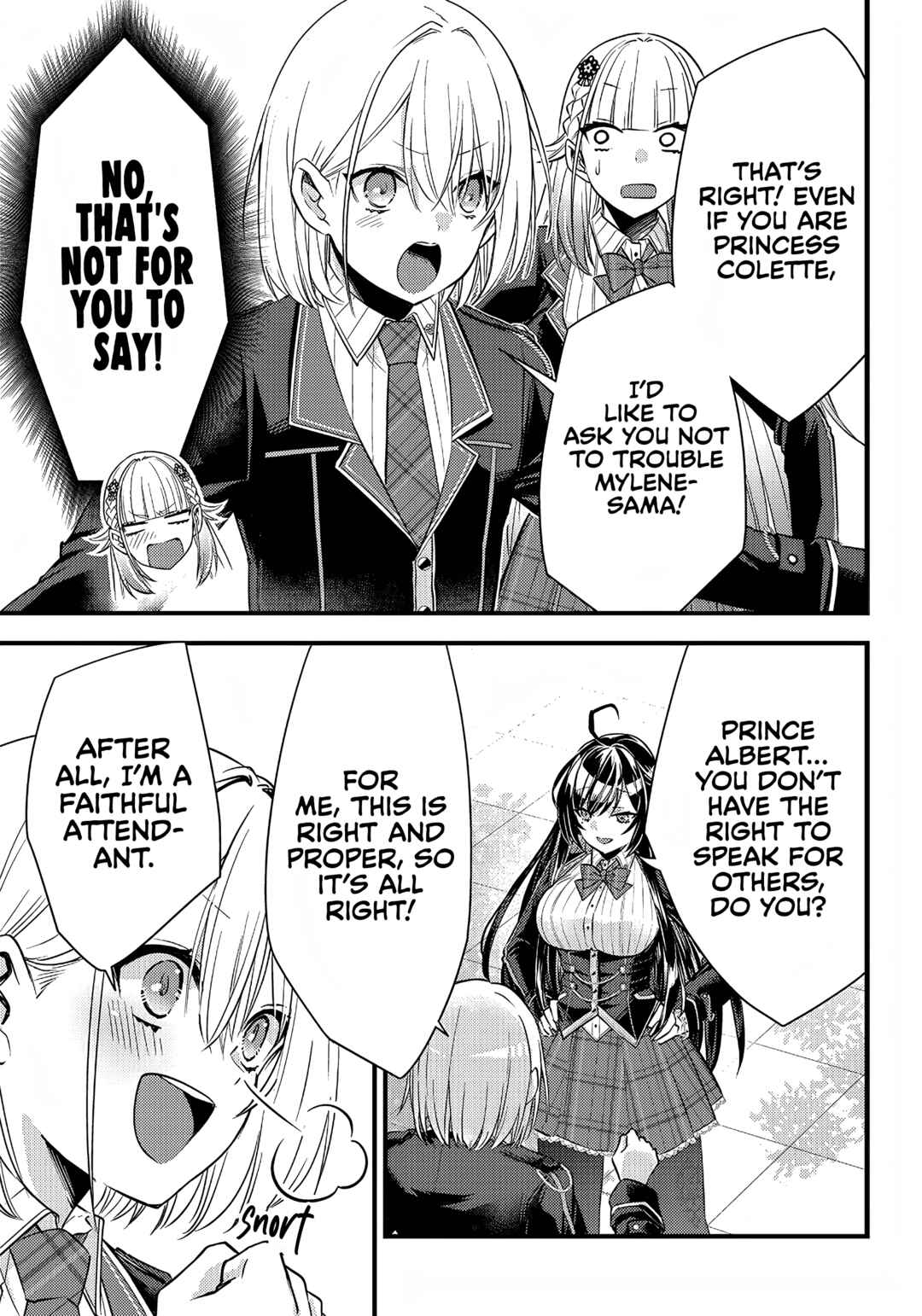 Page 15 Chapter 10 Savage Fang Ojou-sama: Shijou Saikyou no Youhei wa Shijou Saikyou no Bougyaku Reijou to Natte Nidome no Sekai o Musou suru