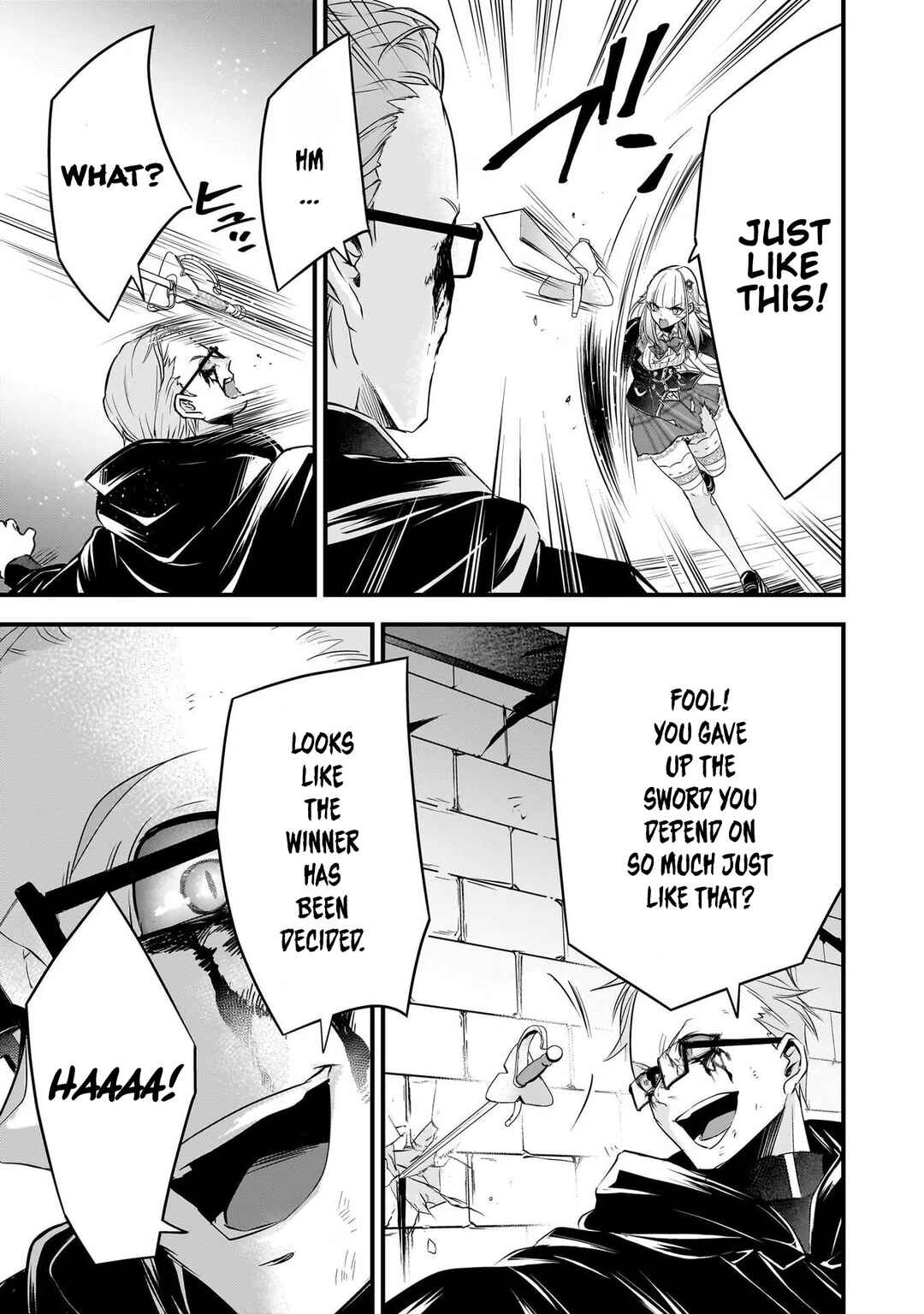 Page 9 Chapter 24 Savage Fang Ojou-sama: Shijou Saikyou no Youhei wa Shijou Saikyou no Bougyaku Reijou to Natte Nidome no Sekai o Musou suru
