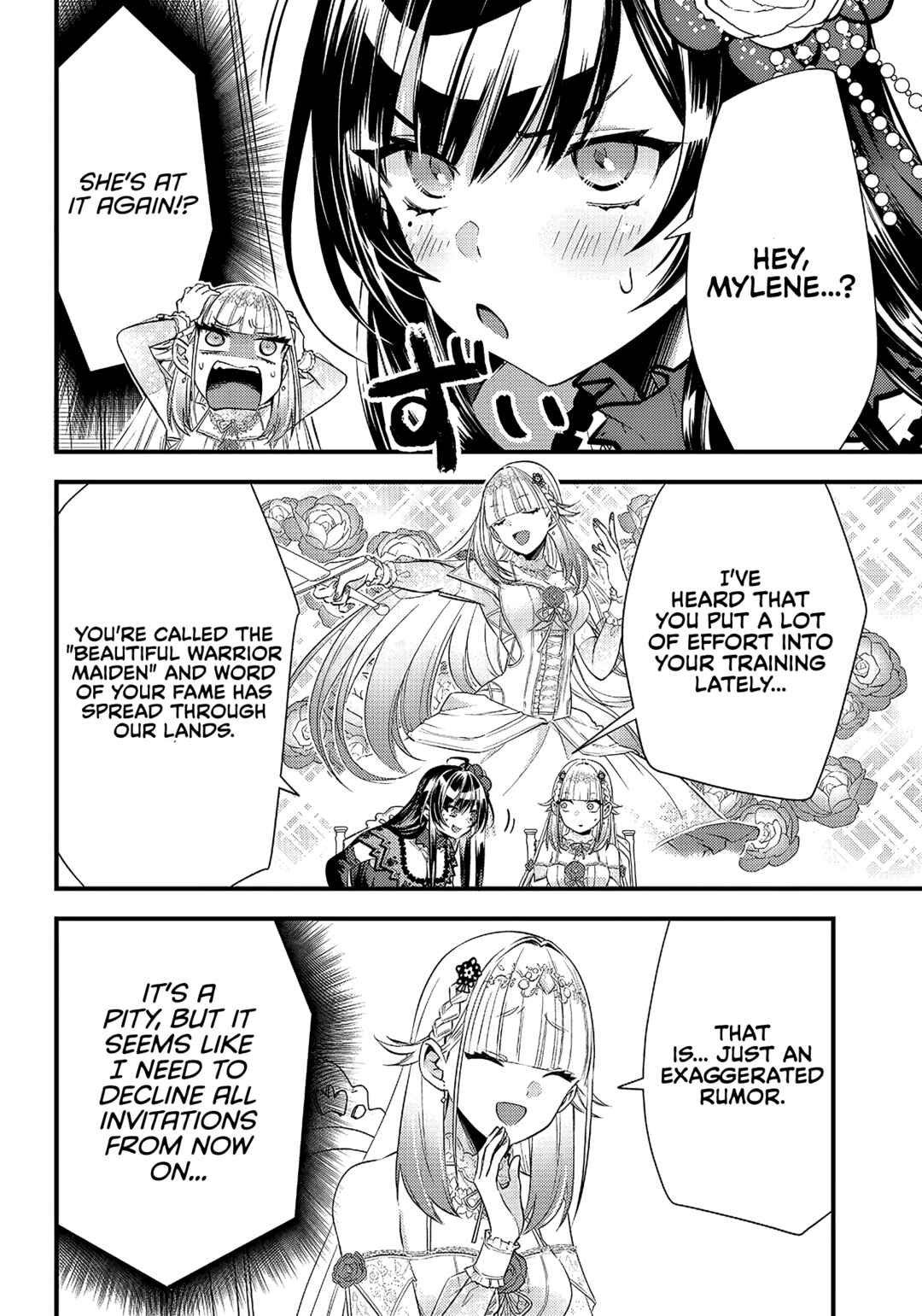 Page 15 Chapter 7 Savage Fang Ojou-sama: Shijou Saikyou no Youhei wa Shijou Saikyou no Bougyaku Reijou to Natte Nidome no Sekai o Musou suru