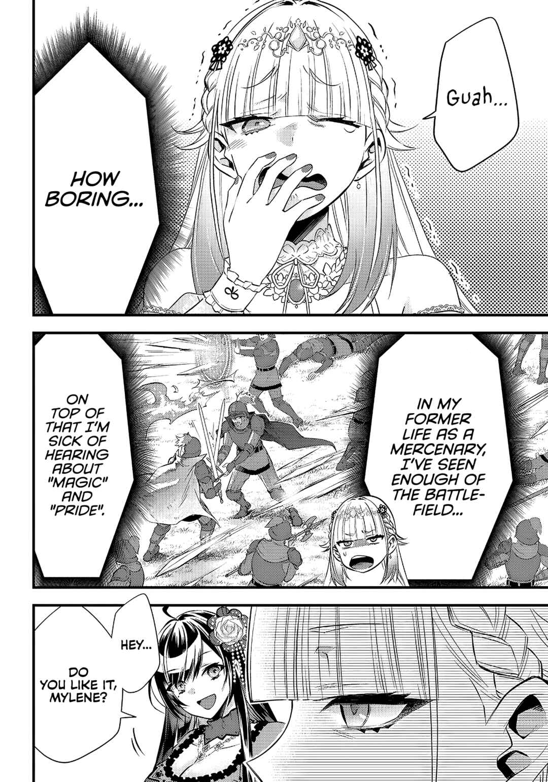 Page 7 Chapter 7 Savage Fang Ojou-sama: Shijou Saikyou no Youhei wa Shijou Saikyou no Bougyaku Reijou to Natte Nidome no Sekai o Musou suru