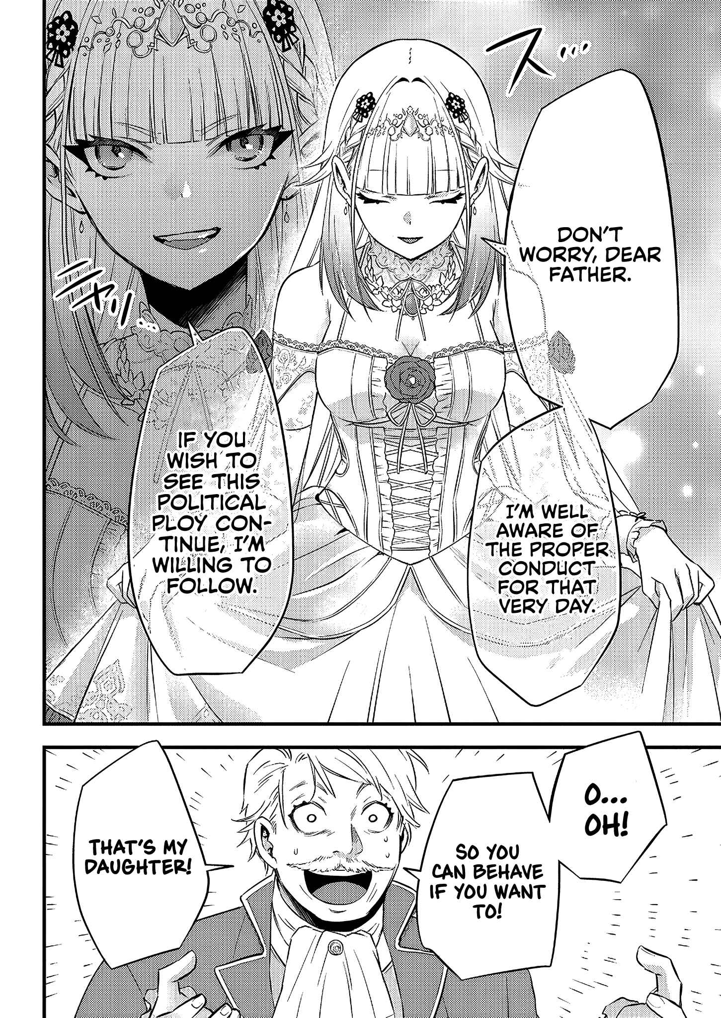Page 19 Chapter 2 Savage Fang Ojou-sama: Shijou Saikyou no Youhei wa Shijou Saikyou no Bougyaku Reijou to Natte Nidome no Sekai o Musou suru