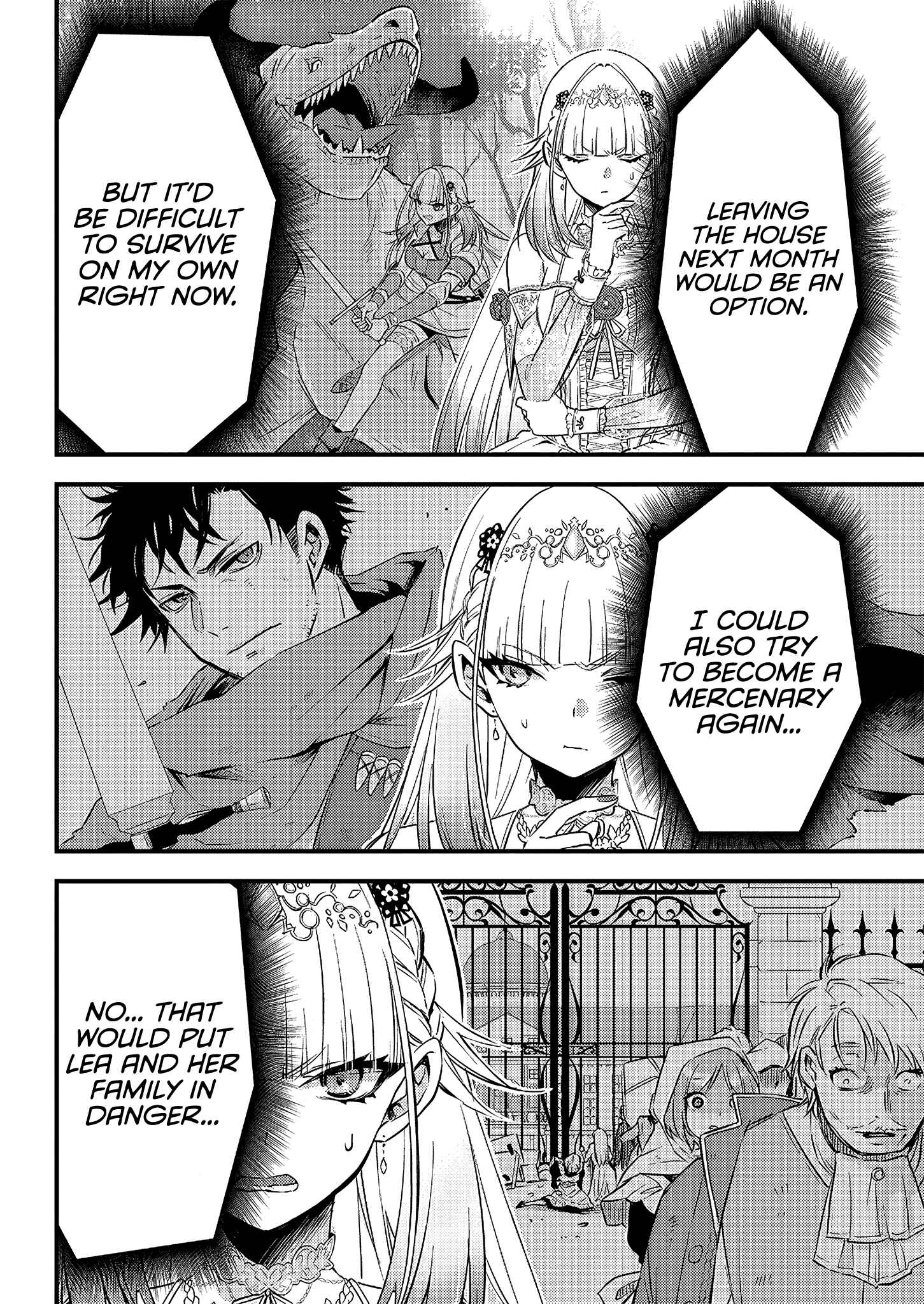 Page 21 Chapter 2 Savage Fang Ojou-sama: Shijou Saikyou no Youhei wa Shijou Saikyou no Bougyaku Reijou to Natte Nidome no Sekai o Musou suru