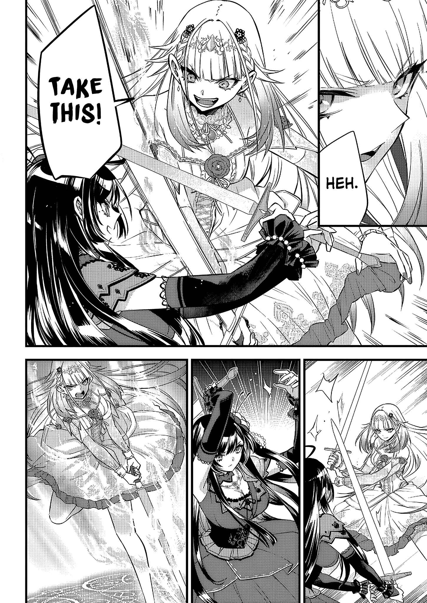 Page 5 Chapter 2 Savage Fang Ojou-sama: Shijou Saikyou no Youhei wa Shijou Saikyou no Bougyaku Reijou to Natte Nidome no Sekai o Musou suru