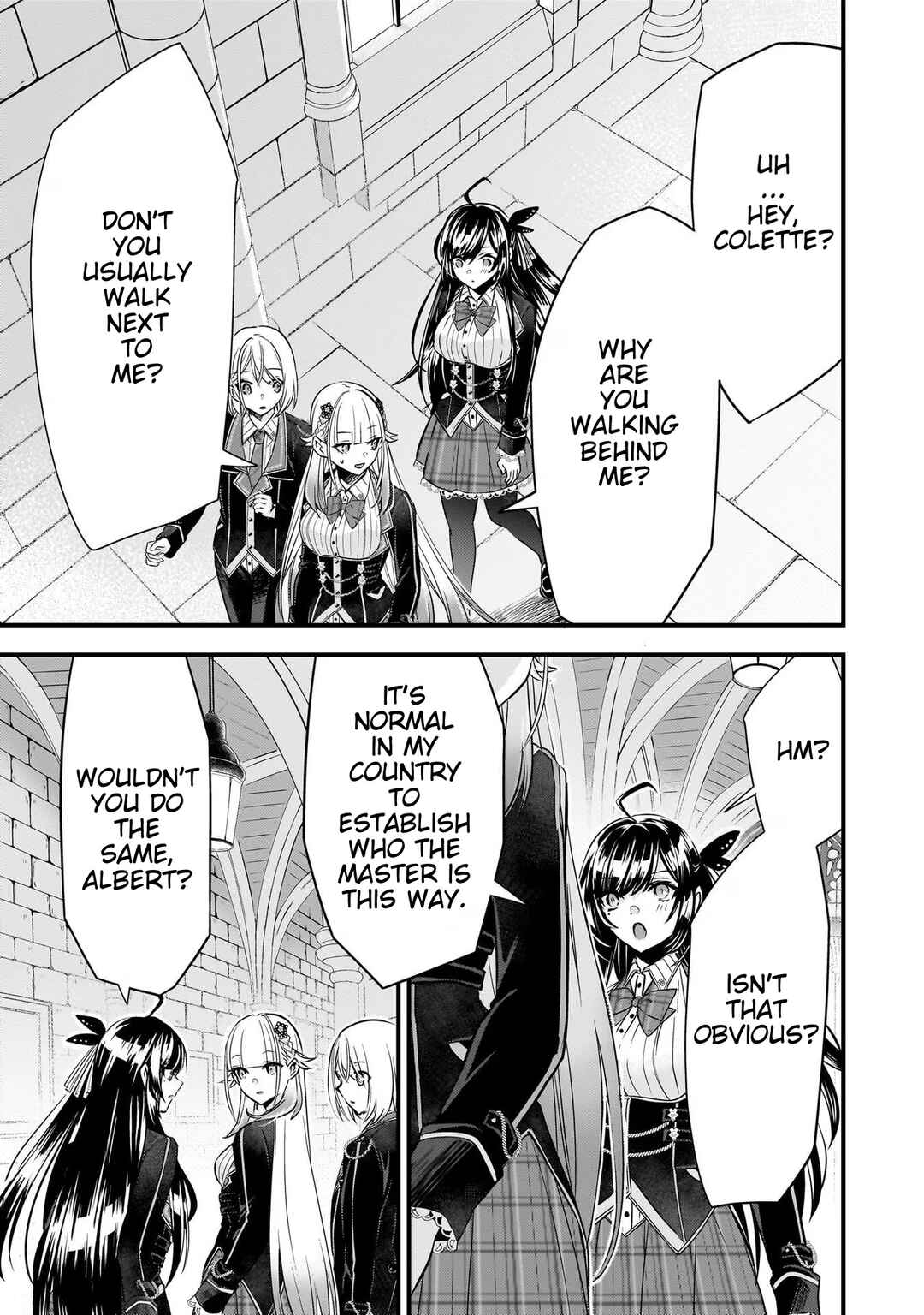 Page 11 Chapter 26 Savage Fang Ojou-sama: Shijou Saikyou no Youhei wa Shijou Saikyou no Bougyaku Reijou to Natte Nidome no Sekai o Musou suru