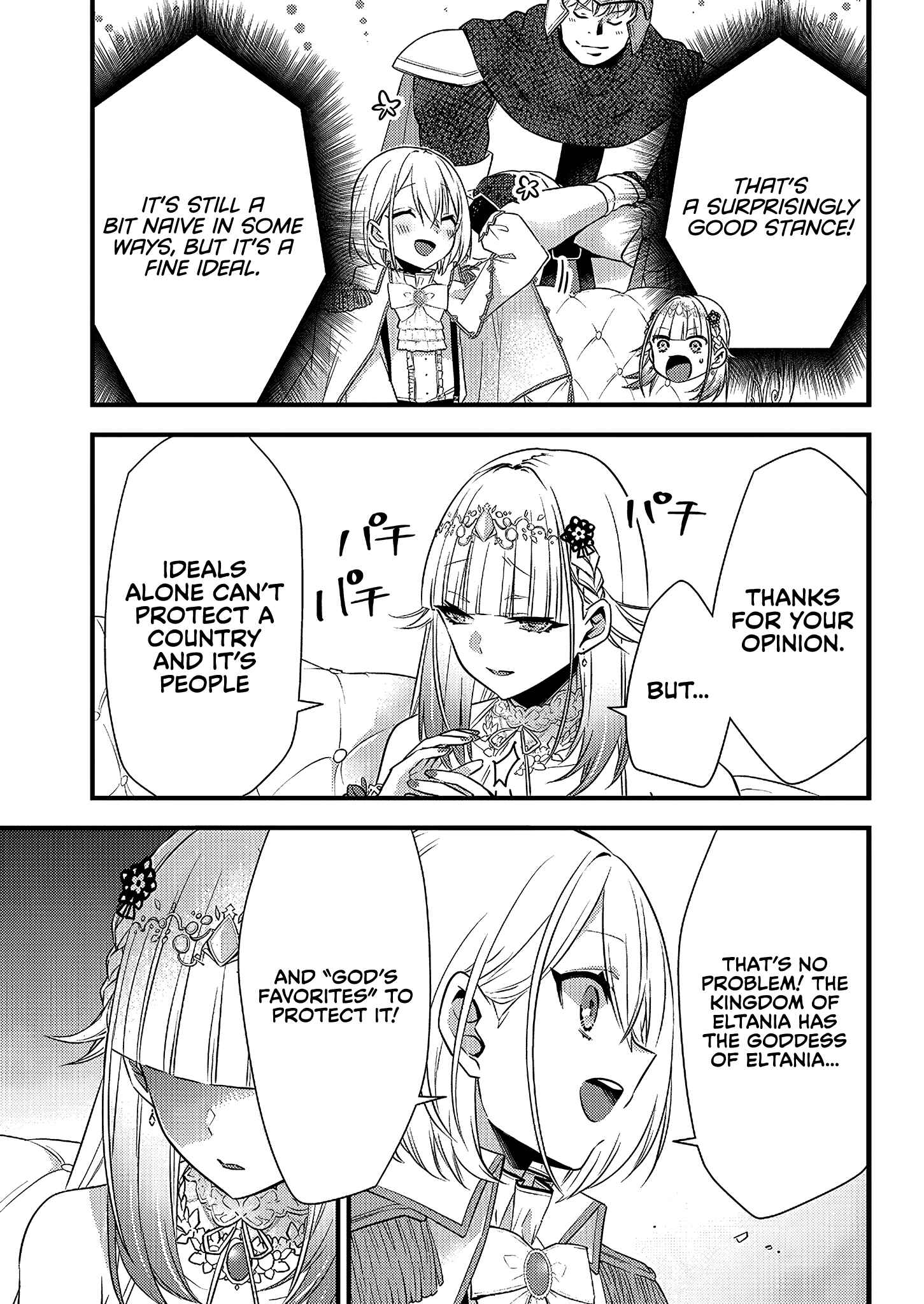 Page 12 Chapter 4 Savage Fang Ojou-sama: Shijou Saikyou no Youhei wa Shijou Saikyou no Bougyaku Reijou to Natte Nidome no Sekai o Musou suru