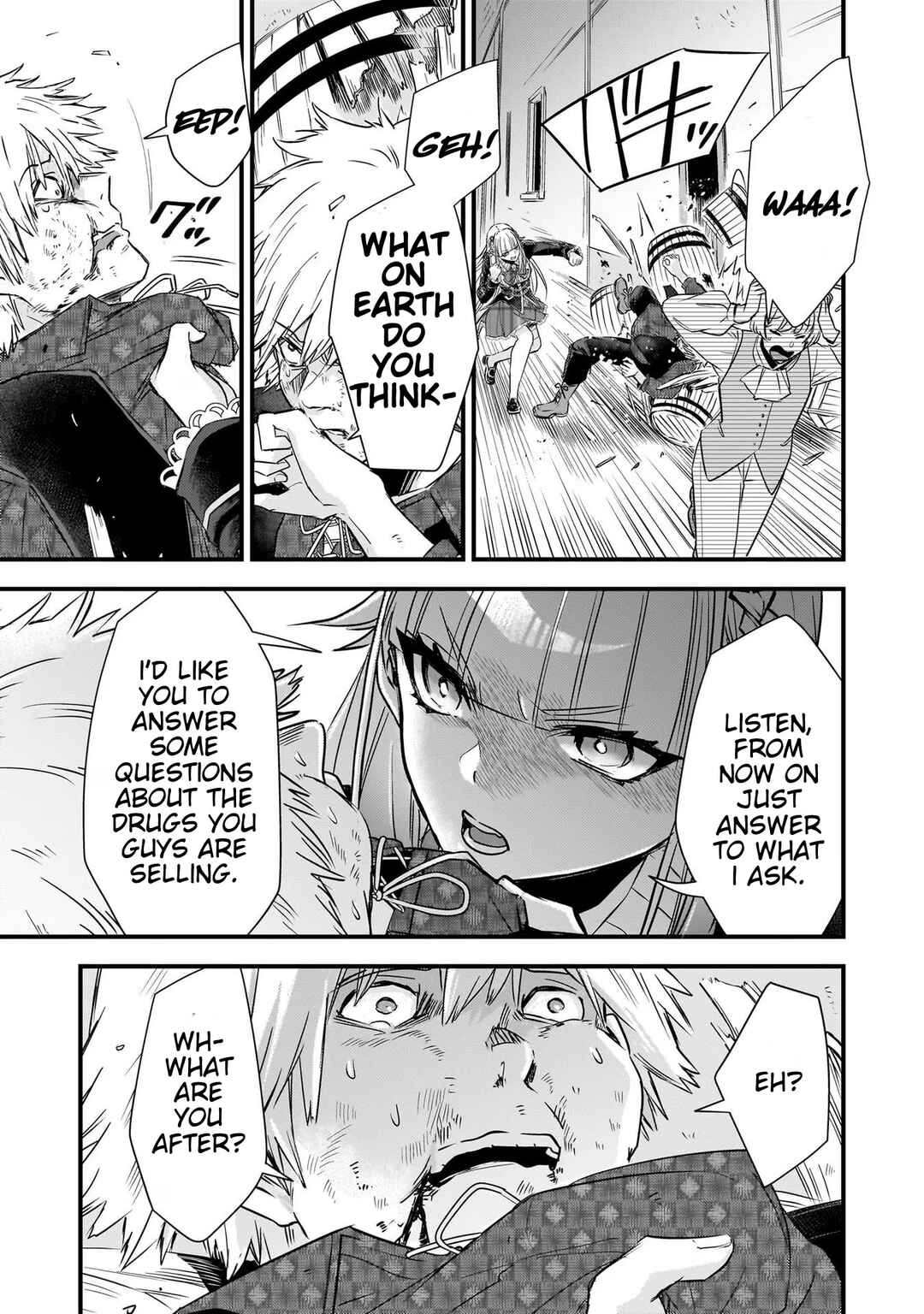 Page 13 Chapter 17 Savage Fang Ojou-sama: Shijou Saikyou no Youhei wa Shijou Saikyou no Bougyaku Reijou to Natte Nidome no Sekai o Musou suru