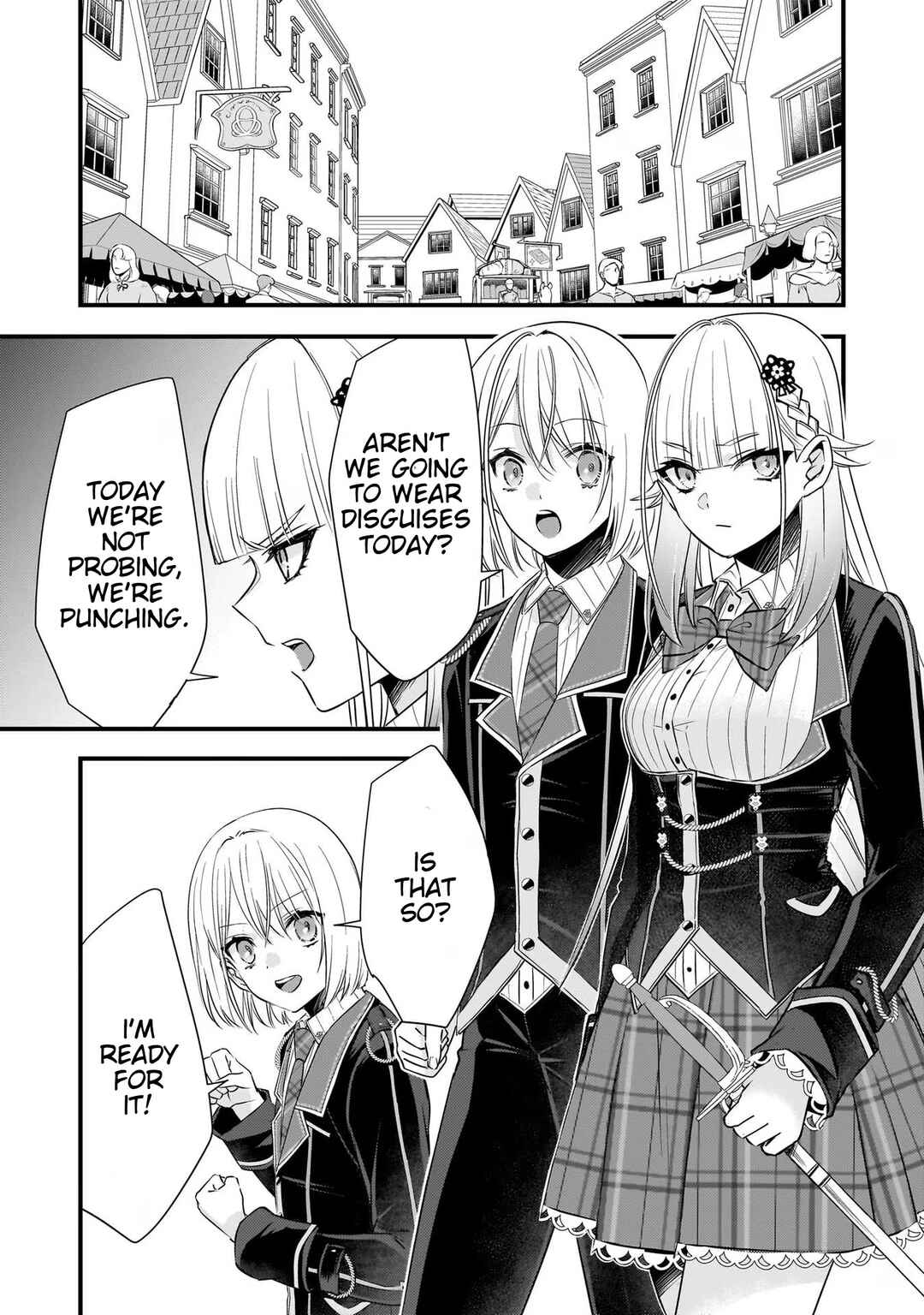 Page 9 Chapter 17 Savage Fang Ojou-sama: Shijou Saikyou no Youhei wa Shijou Saikyou no Bougyaku Reijou to Natte Nidome no Sekai o Musou suru