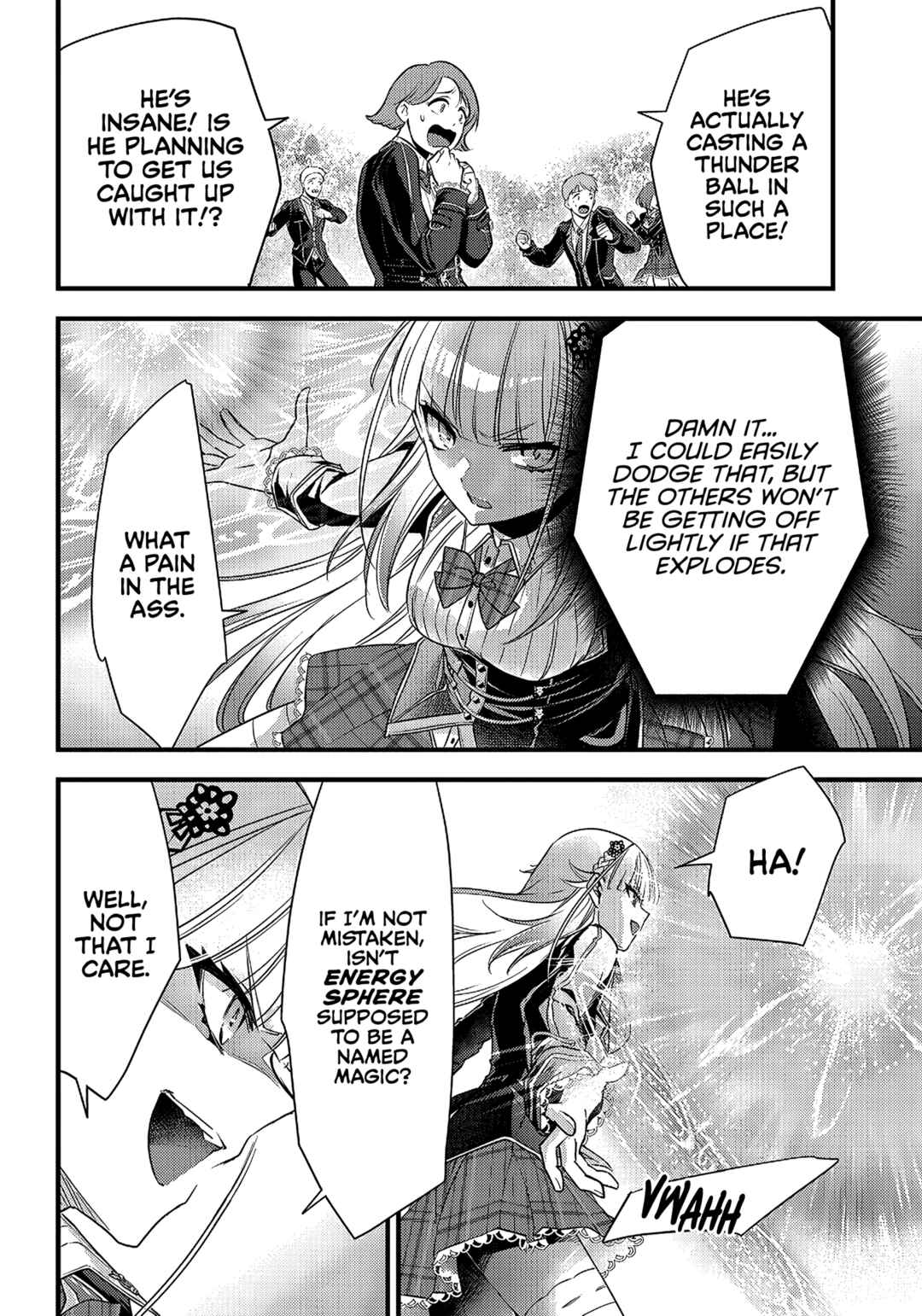 Page 9 Chapter 13 Savage Fang Ojou-sama: Shijou Saikyou no Youhei wa Shijou Saikyou no Bougyaku Reijou to Natte Nidome no Sekai o Musou suru