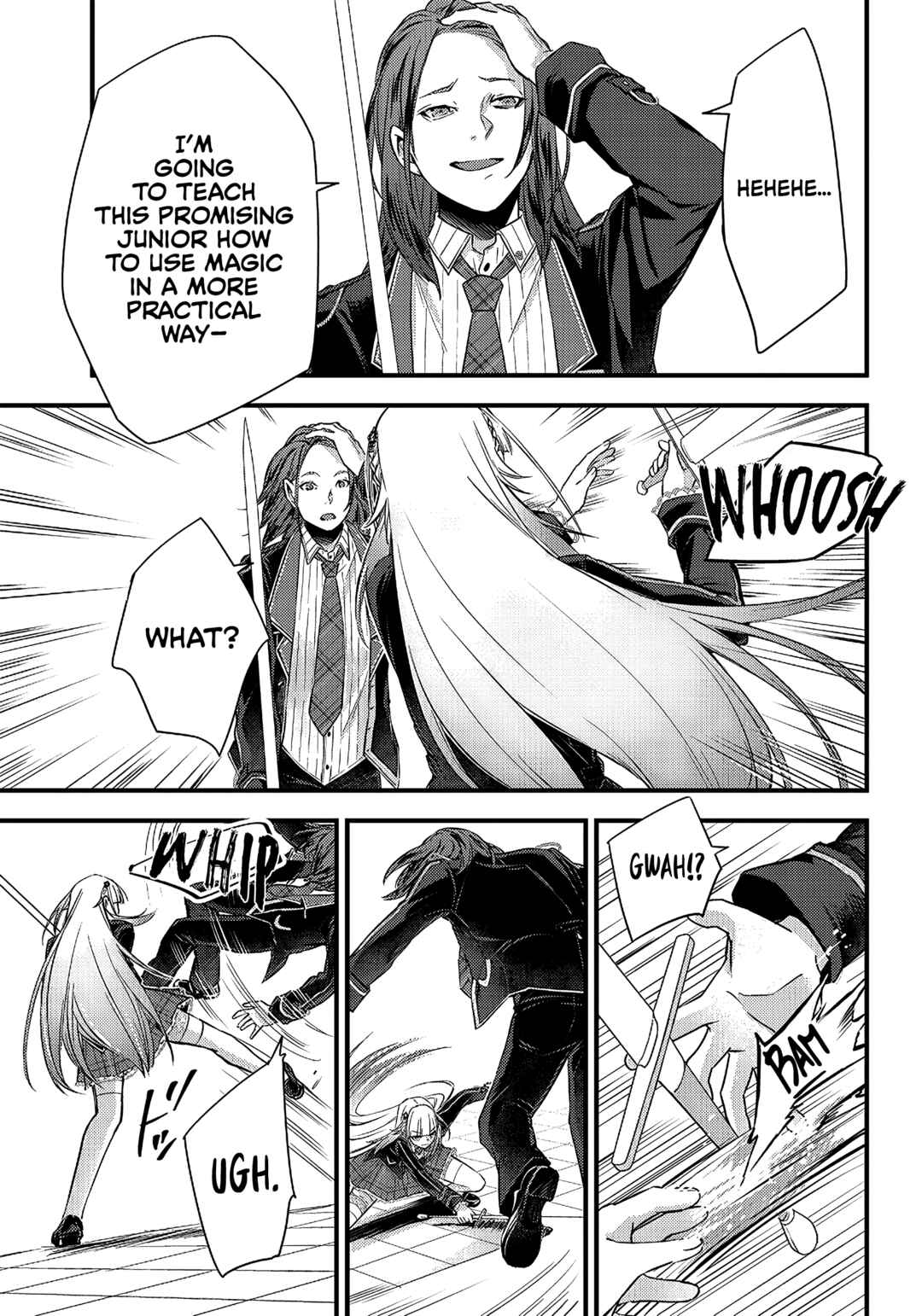 Page 4 Chapter 12 Savage Fang Ojou-sama: Shijou Saikyou no Youhei wa Shijou Saikyou no Bougyaku Reijou to Natte Nidome no Sekai o Musou suru