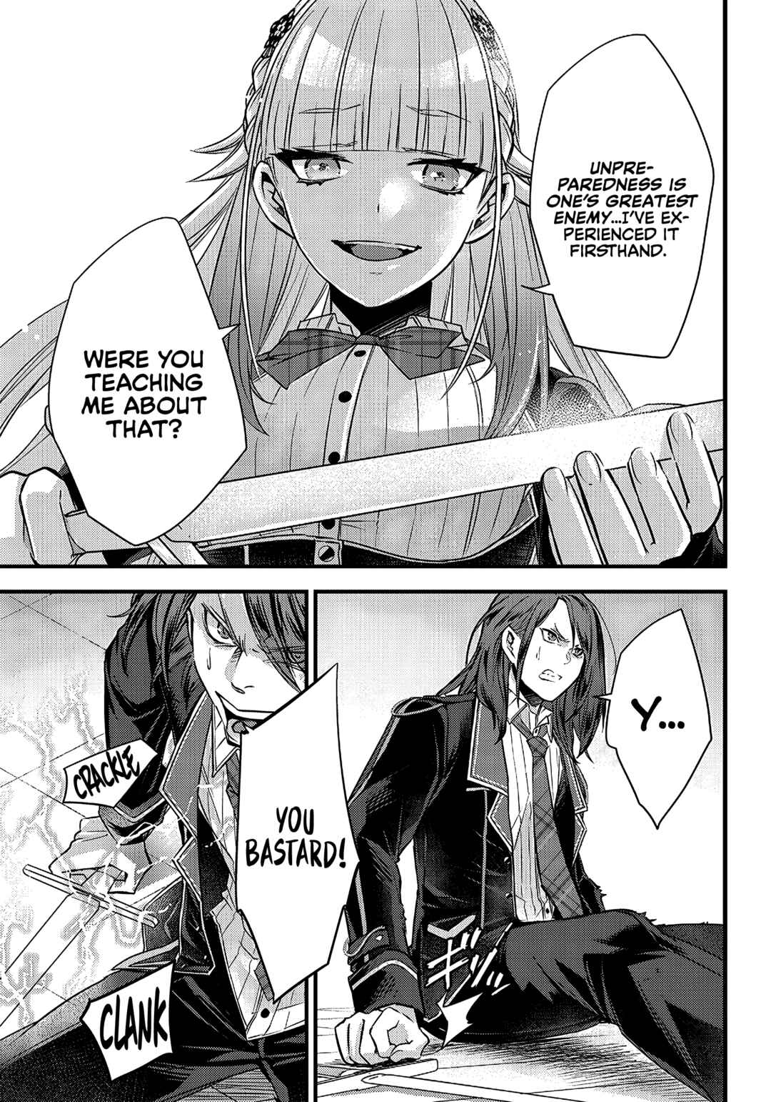 Page 6 Chapter 12 Savage Fang Ojou-sama: Shijou Saikyou no Youhei wa Shijou Saikyou no Bougyaku Reijou to Natte Nidome no Sekai o Musou suru