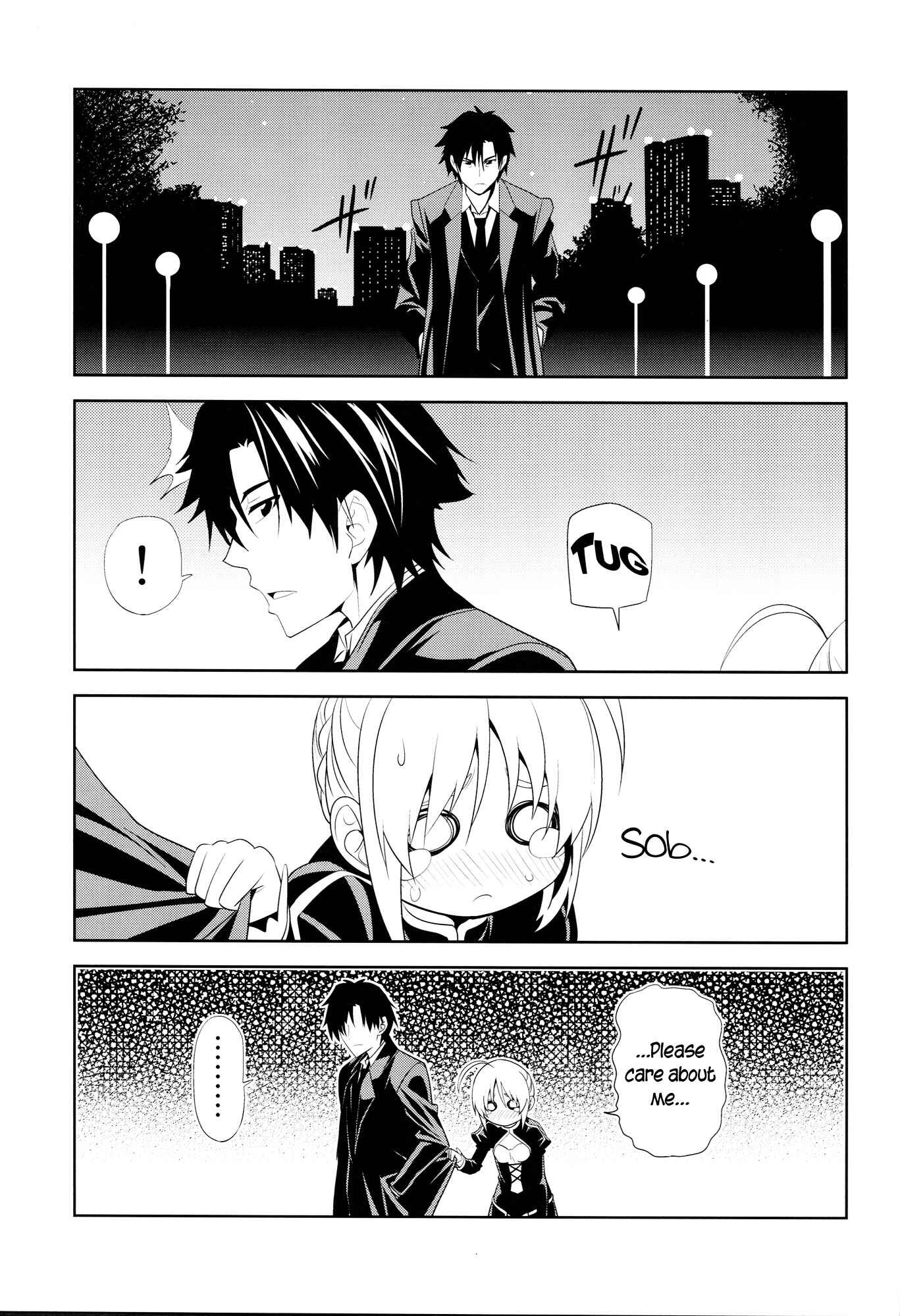 Page 12 Chapter Unknown_9fae Fate/Zero - Fubin Sugiru Zero Saber ga Ijikeru (Doujinshi)