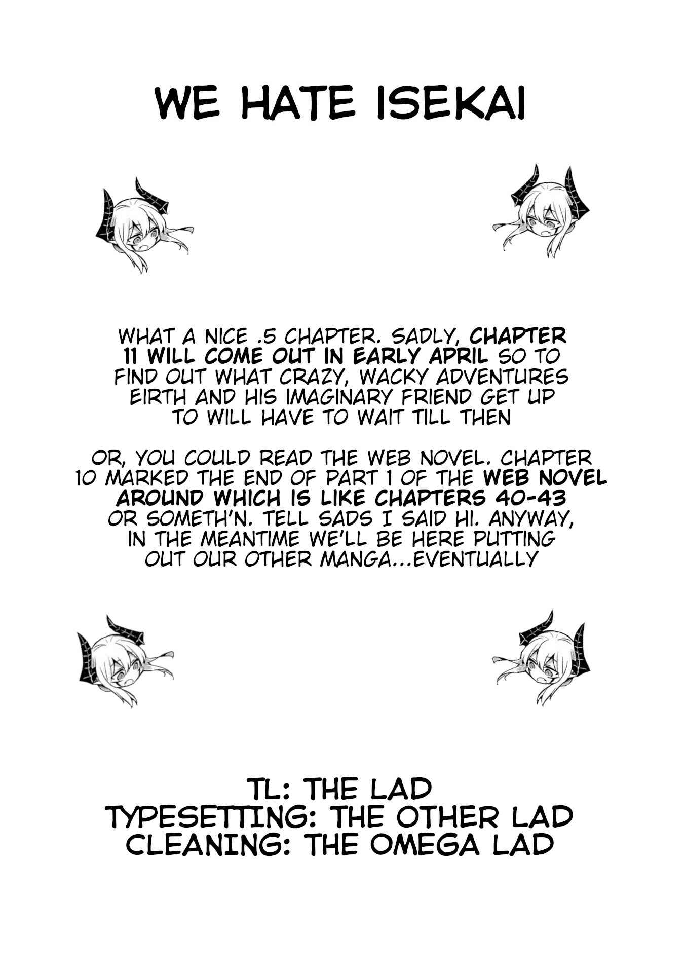 Page 9 Chapter 10.5 Kindan Shitei de Breakthrough ~Boy Meets Satan~