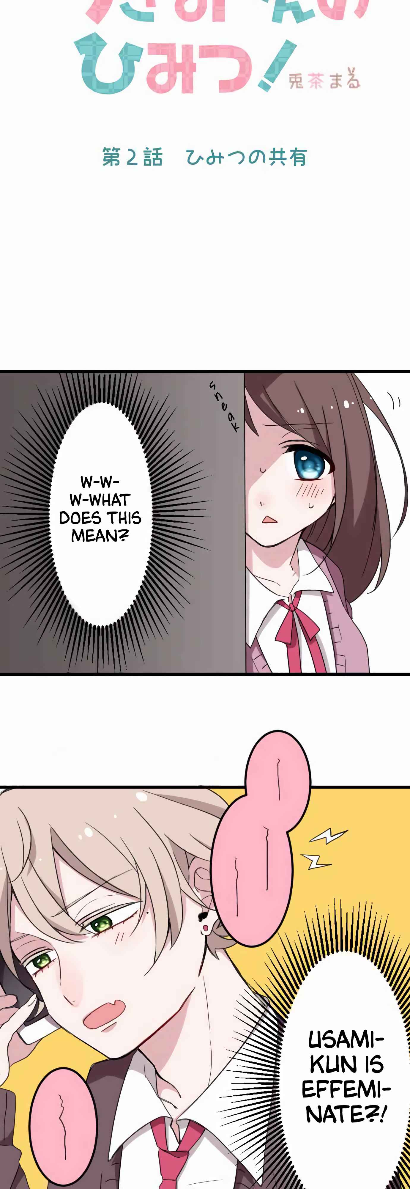 Page 3 Chapter 2 Usamis Little Secret!