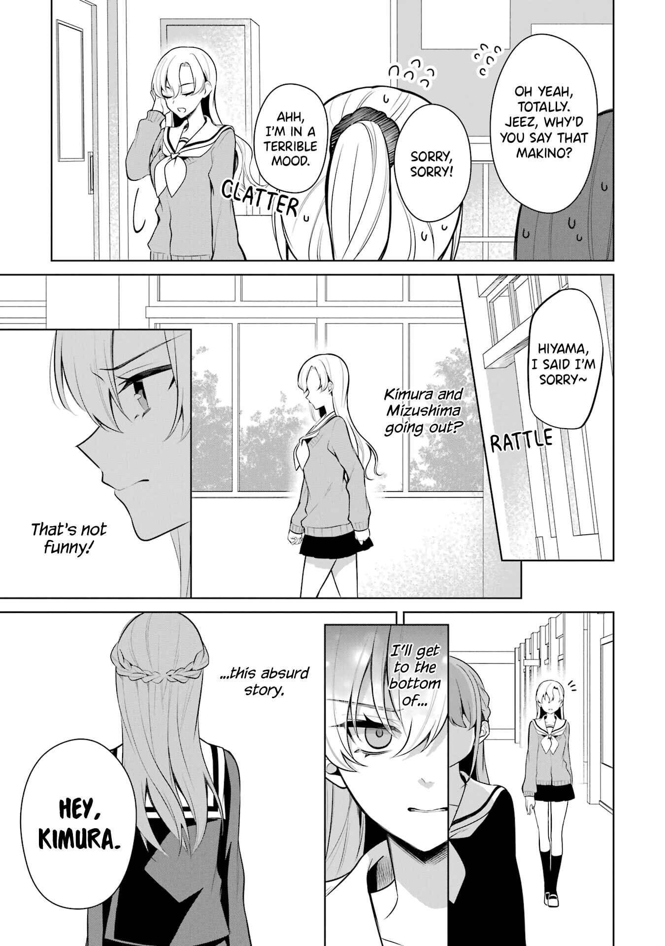 Page 11 Chapter 39 Shoujo Manga Protagonist x Rival-San (Serialization)
