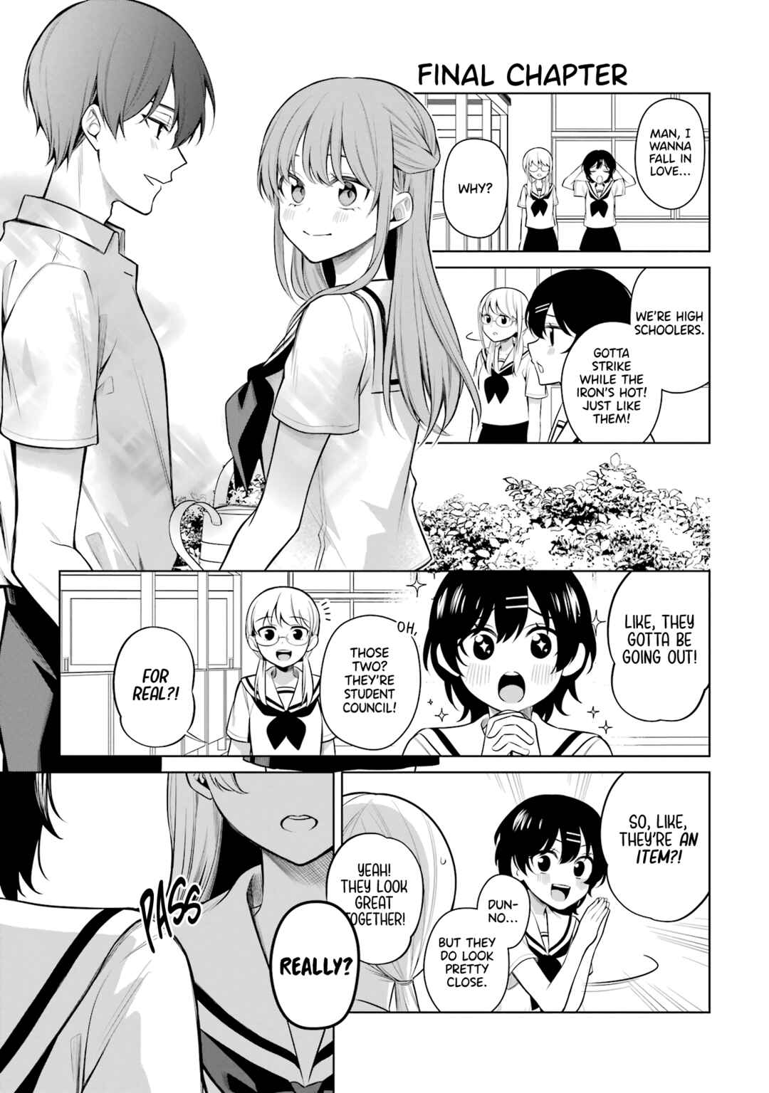 Page 1 Chapter 46 Shoujo Manga Protagonist x Rival-San (Serialization)