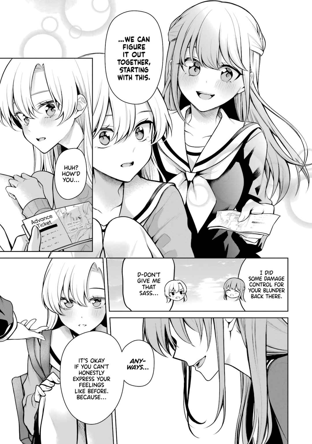 Page 17 Chapter 45 Shoujo Manga Protagonist x Rival-San (Serialization)