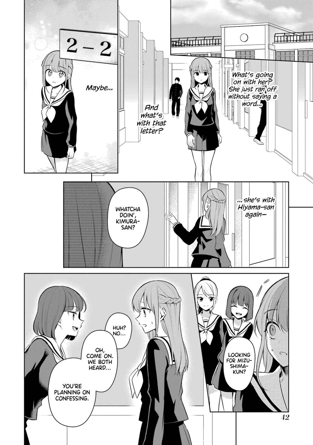 Page 10 Chapter 43 Shoujo Manga Protagonist x Rival-San (Serialization)