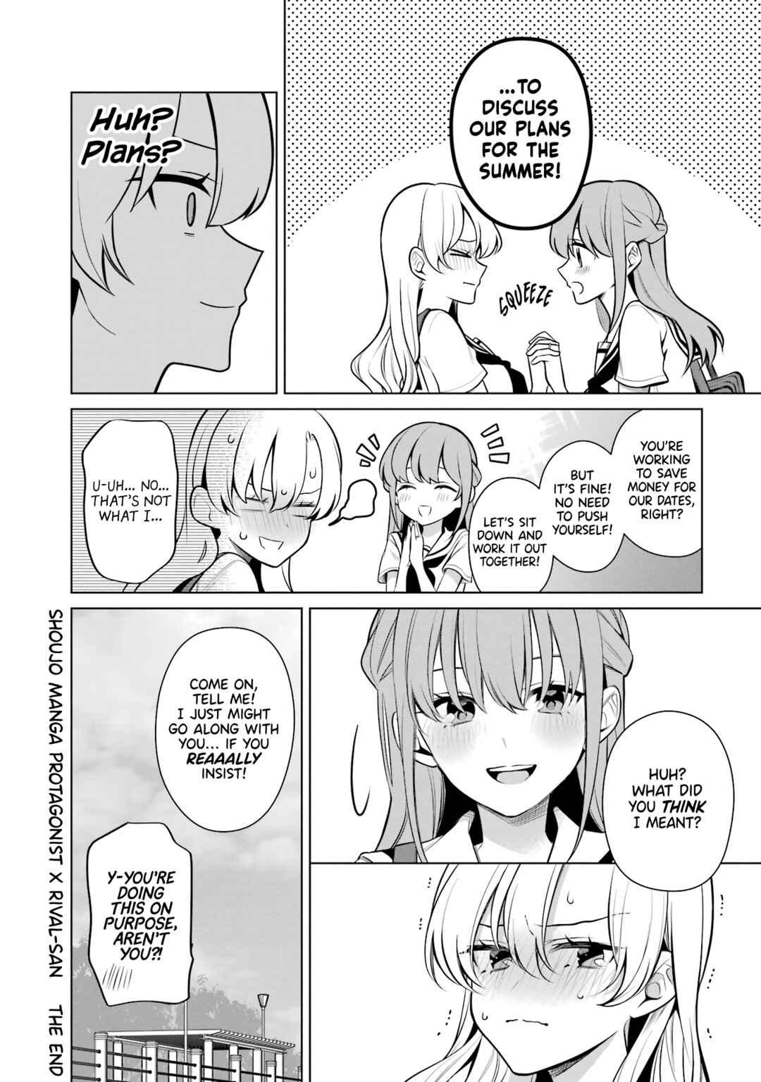 Page 8 Chapter 47 Shoujo Manga Protagonist x Rival-San (Serialization)