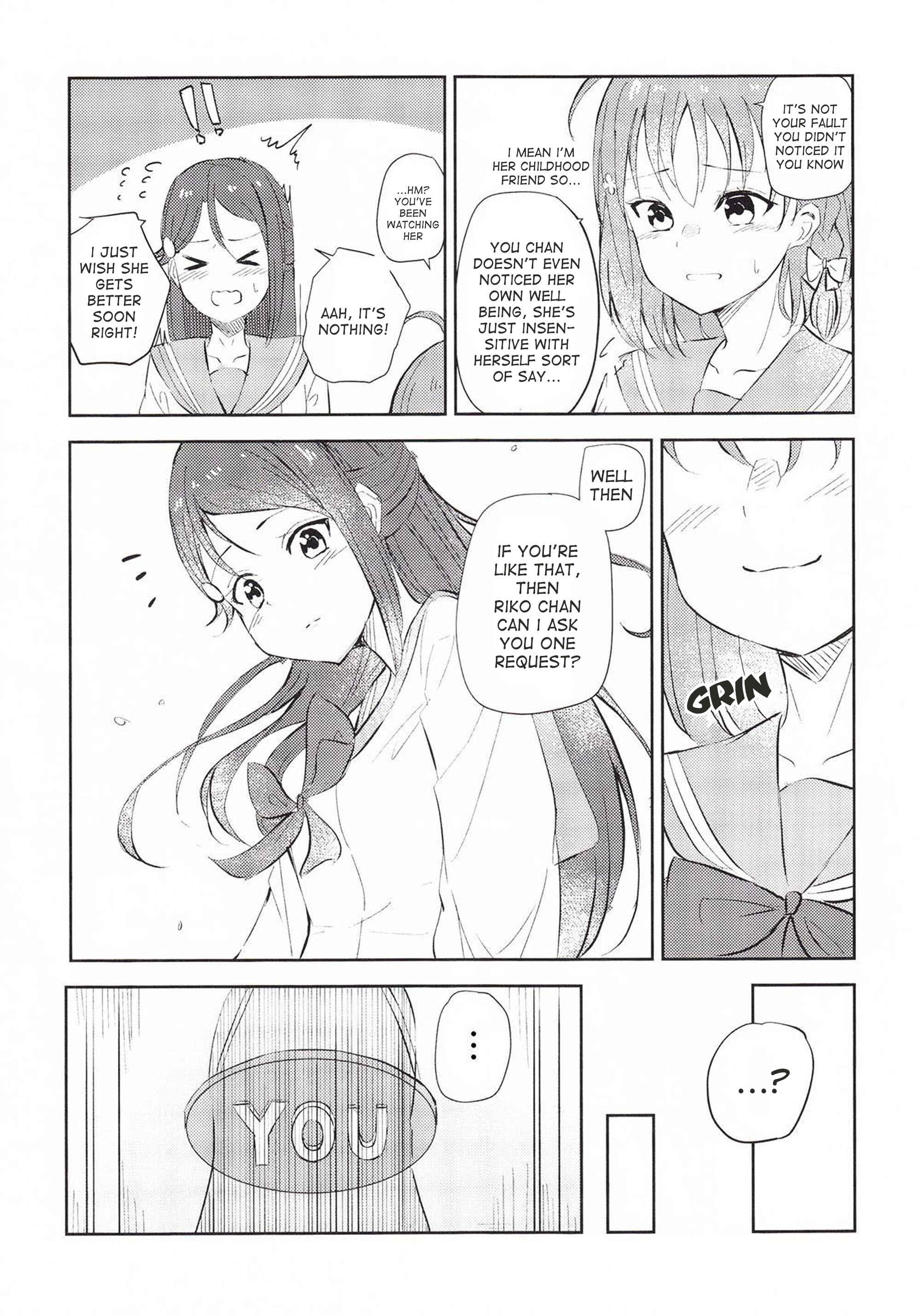 Page 6 Chapter Unknown_2b52 Love Live! Sunshine!! - Drop Yori Amai Okusuri (Doujinshi)