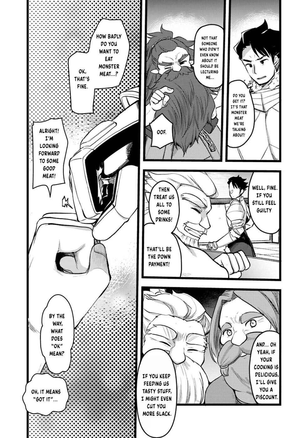 Page 35 Chapter 7 Yuusha ni Narenakatta Sanbaka Trio wa, Kyou mo Otoko Meshi wo Koshiraeru.