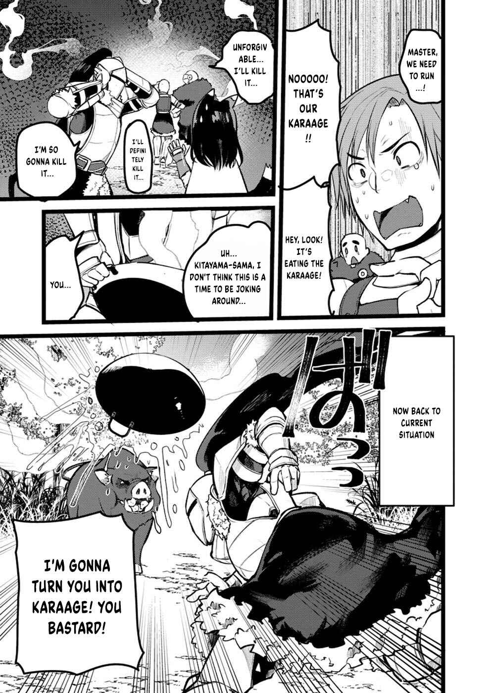 Page 4 Chapter 7 Yuusha ni Narenakatta Sanbaka Trio wa, Kyou mo Otoko Meshi wo Koshiraeru.