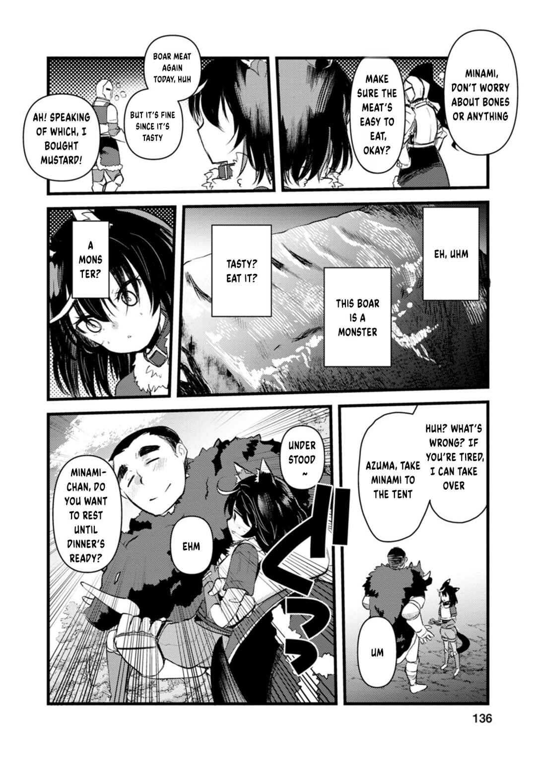 Page 13 Chapter 5 Yuusha ni Narenakatta Sanbaka Trio wa, Kyou mo Otoko Meshi wo Koshiraeru.