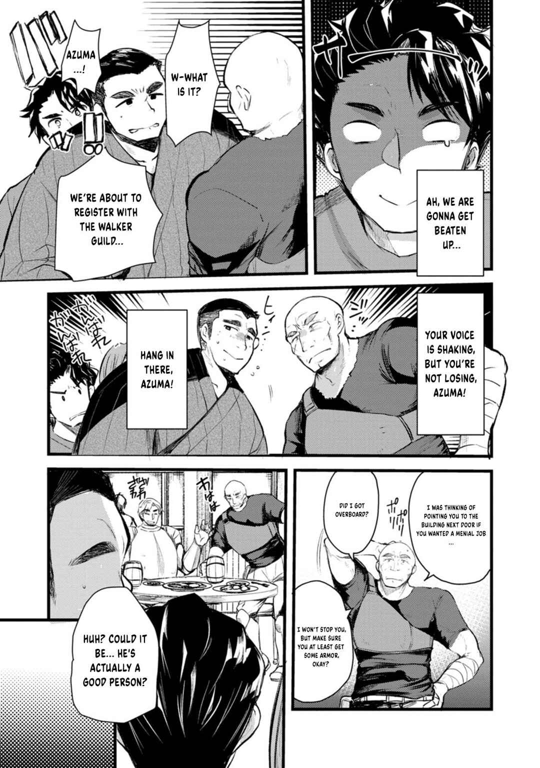 Page 10 Chapter 2 Yuusha ni Narenakatta Sanbaka Trio wa, Kyou mo Otoko Meshi wo Koshiraeru.
