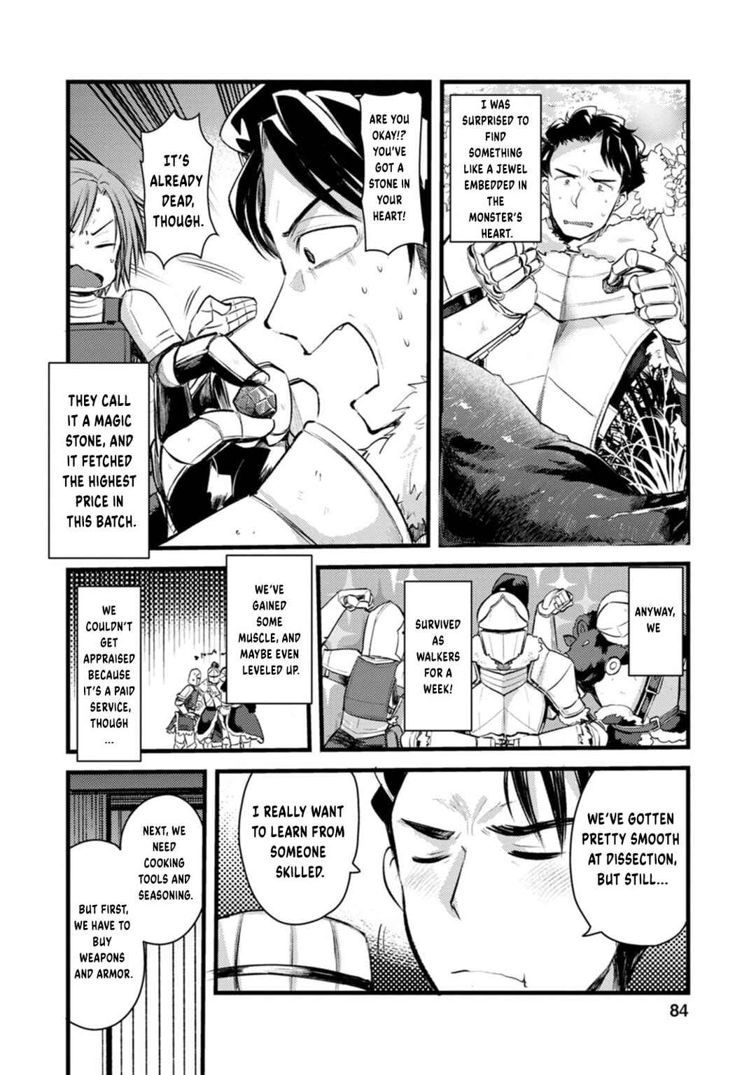 Page 21 Chapter 3 Yuusha ni Narenakatta Sanbaka Trio wa, Kyou mo Otoko Meshi wo Koshiraeru.