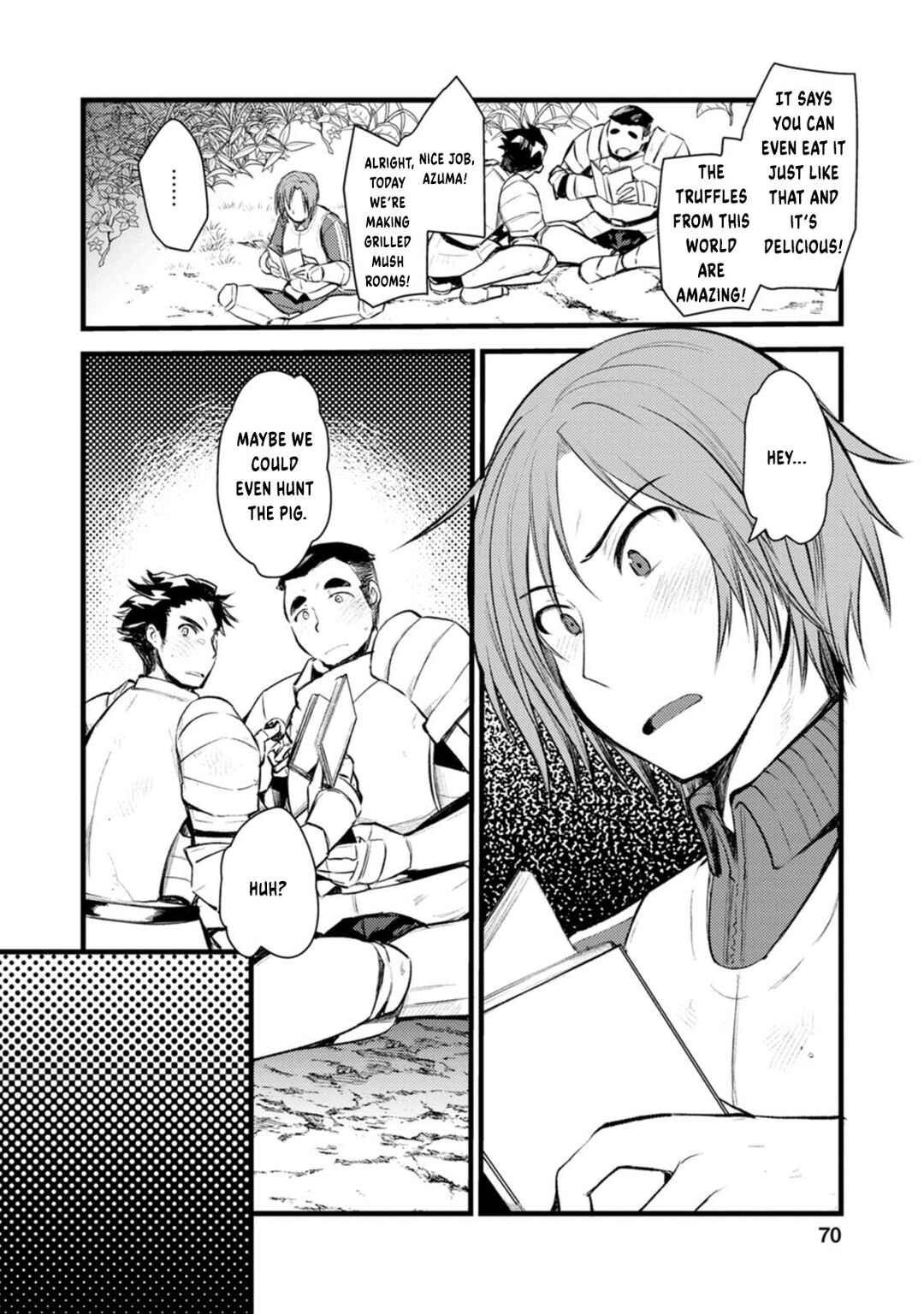 Page 7 Chapter 3 Yuusha ni Narenakatta Sanbaka Trio wa, Kyou mo Otoko Meshi wo Koshiraeru.