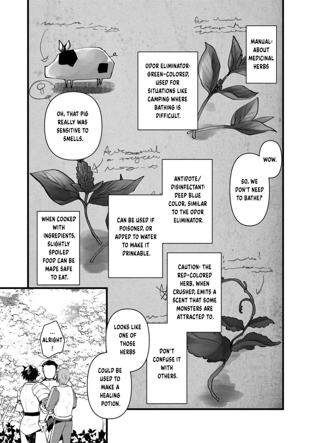 Page 8 Chapter 3 Yuusha ni Narenakatta Sanbaka Trio wa, Kyou mo Otoko Meshi wo Koshiraeru.