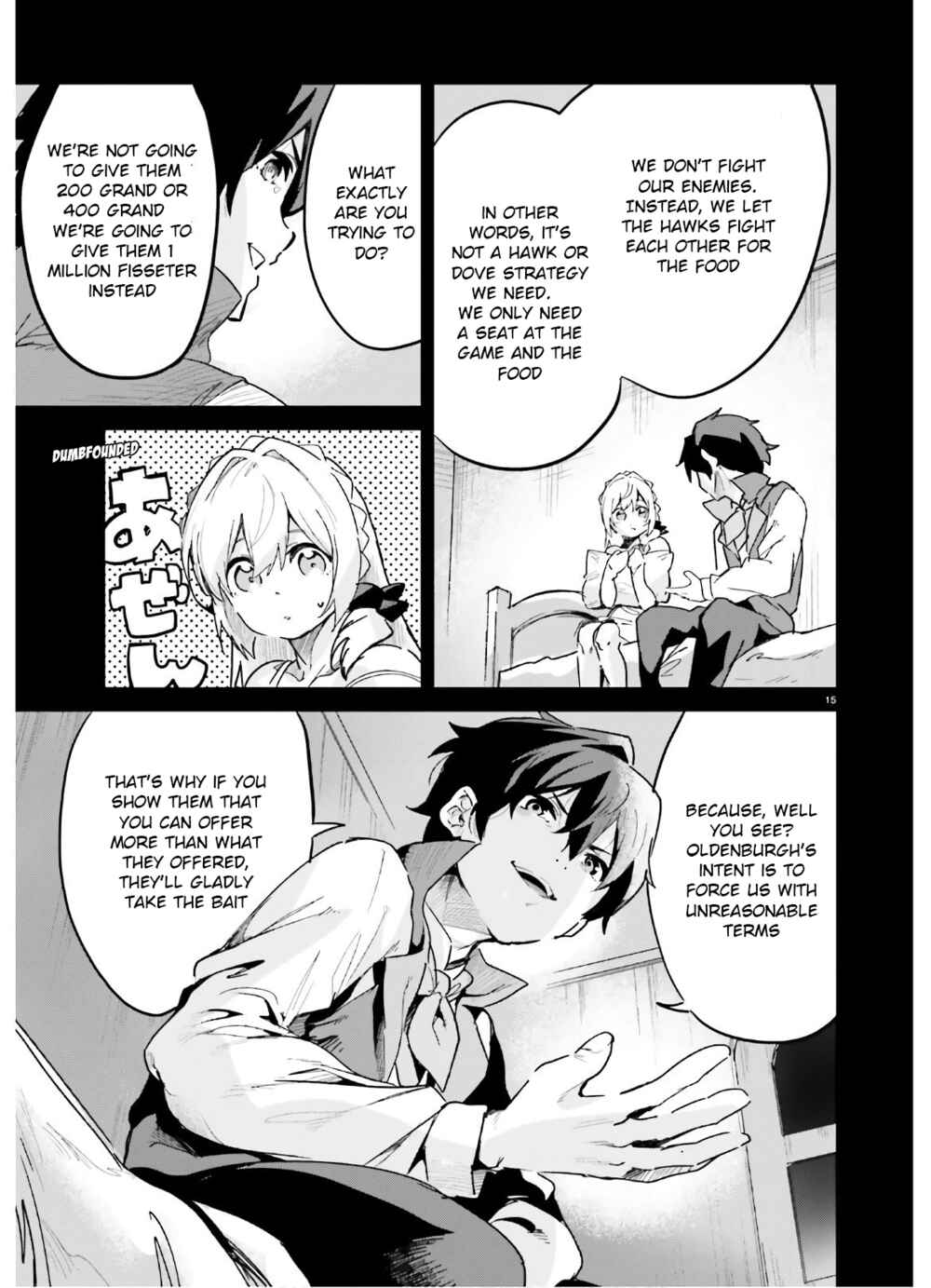 Page 15 Chapter 12 Suuji de Sukuu! Jyakushou Kokka
