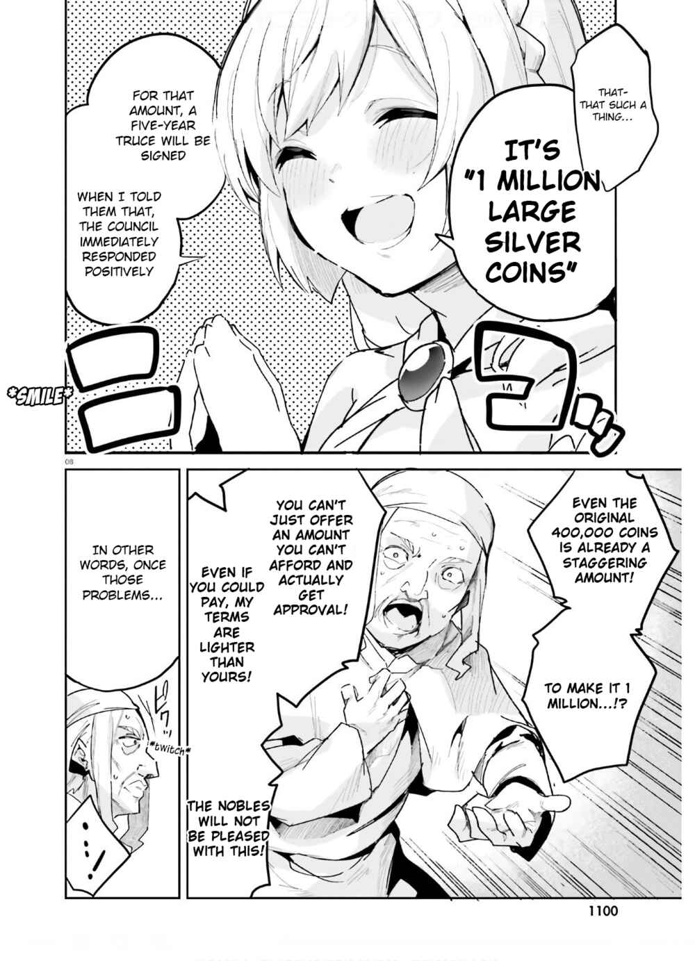 Page 8 Chapter 12 Suuji de Sukuu! Jyakushou Kokka
