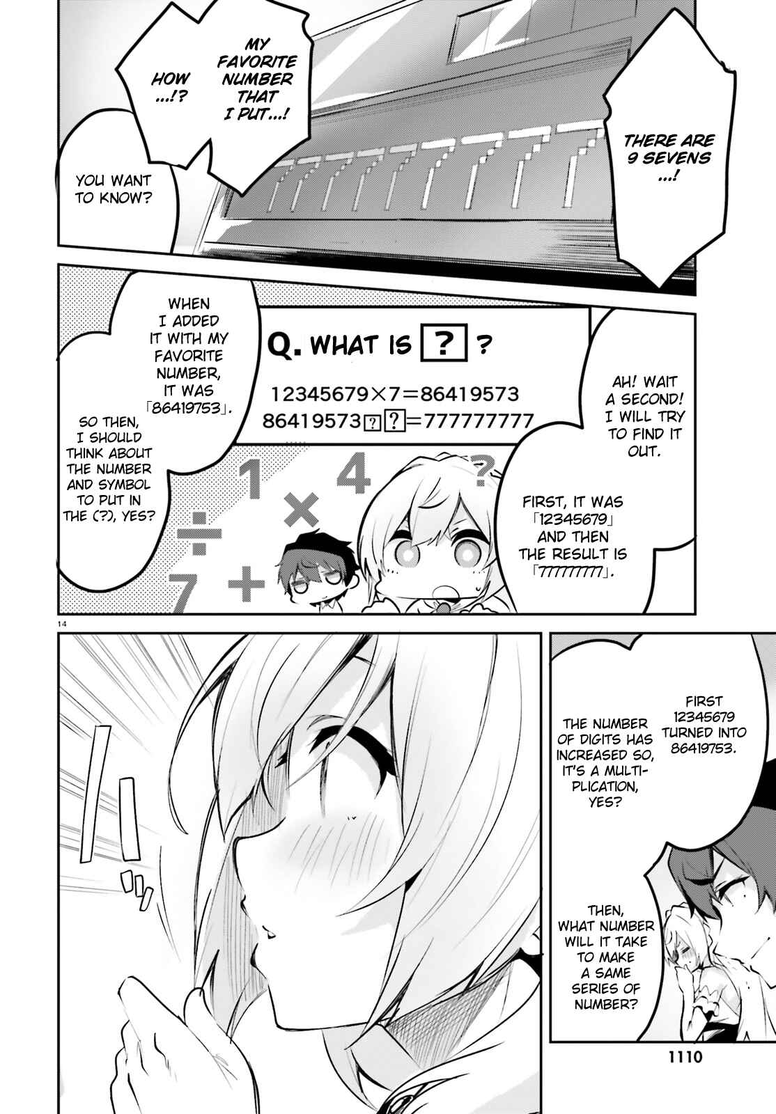 Page 14 Chapter 3 Suuji de Sukuu! Jyakushou Kokka