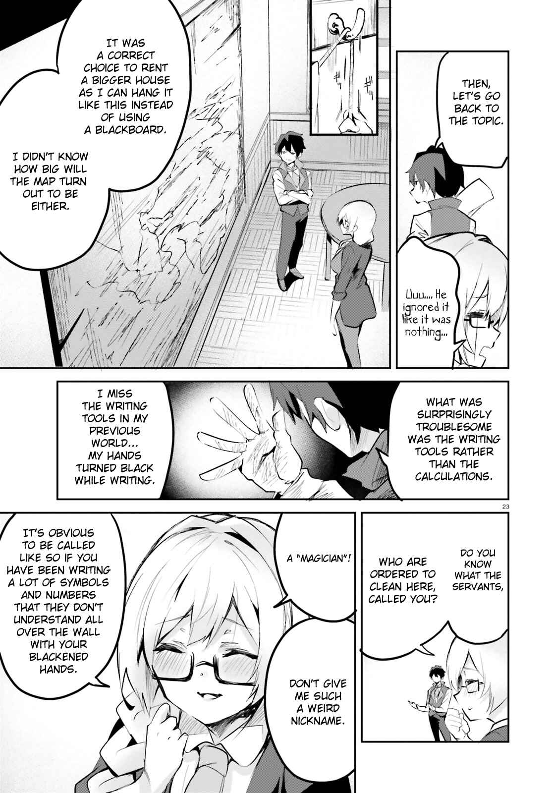 Page 23 Chapter 3 Suuji de Sukuu! Jyakushou Kokka