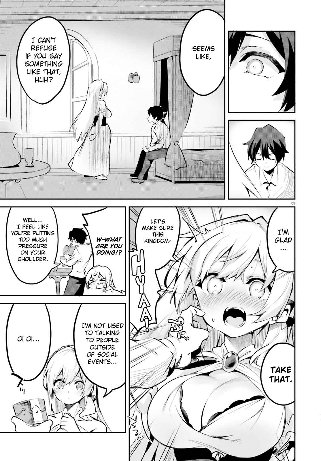 Page 9 Chapter 3 Suuji de Sukuu! Jyakushou Kokka