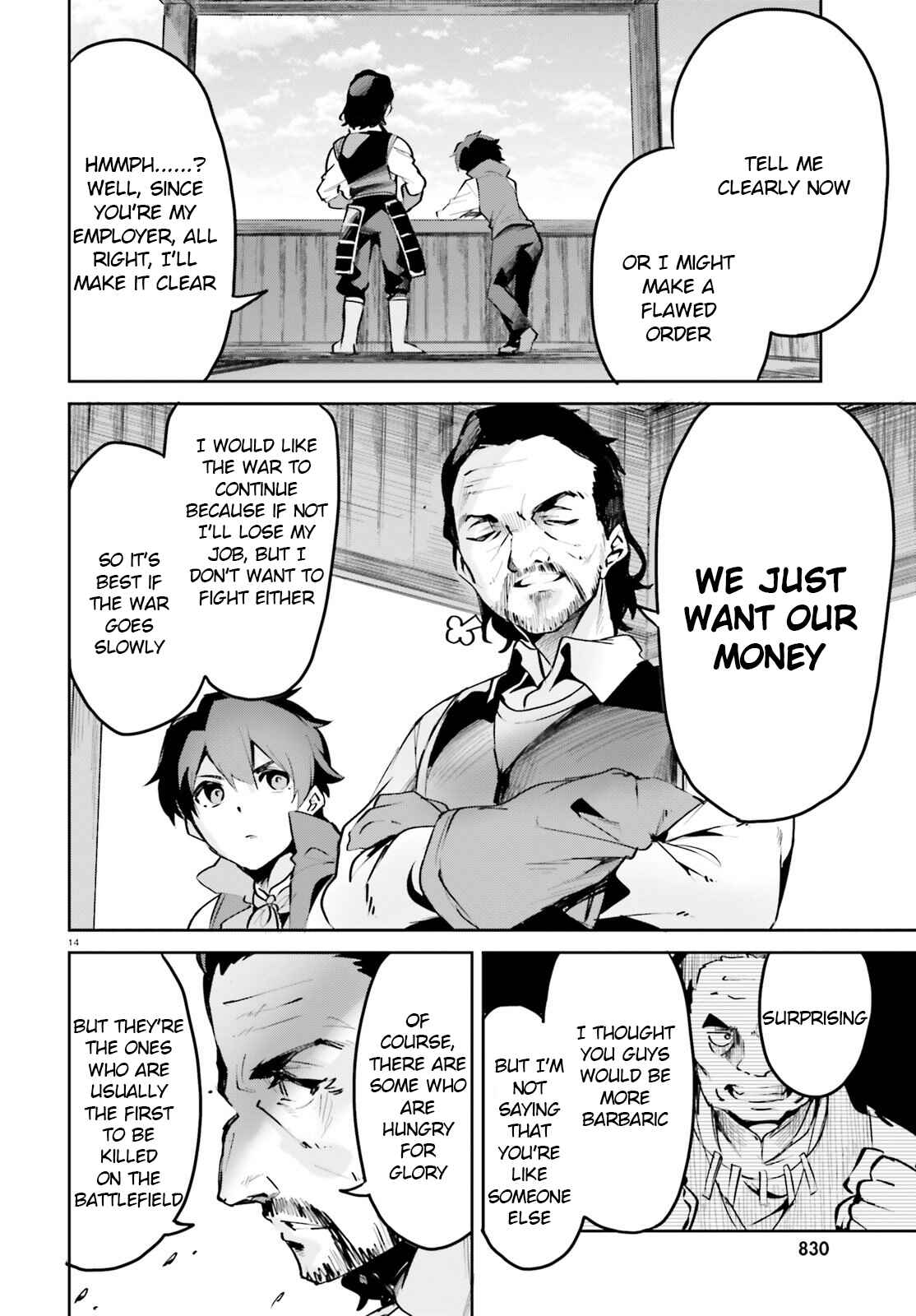 Page 14 Chapter 9 Suuji de Sukuu! Jyakushou Kokka