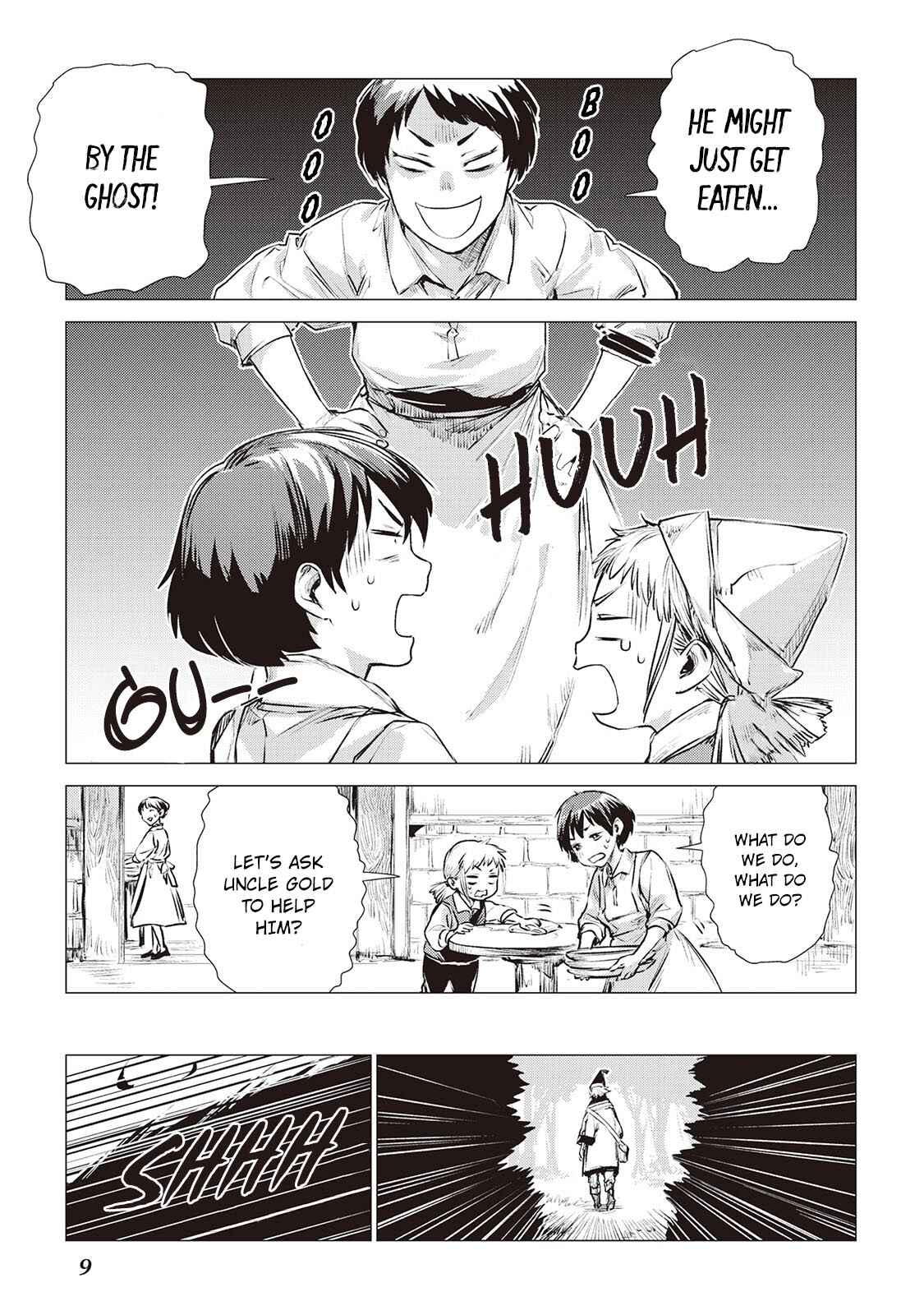 Page 9 Chapter 5.1 Jiisama ga Iku