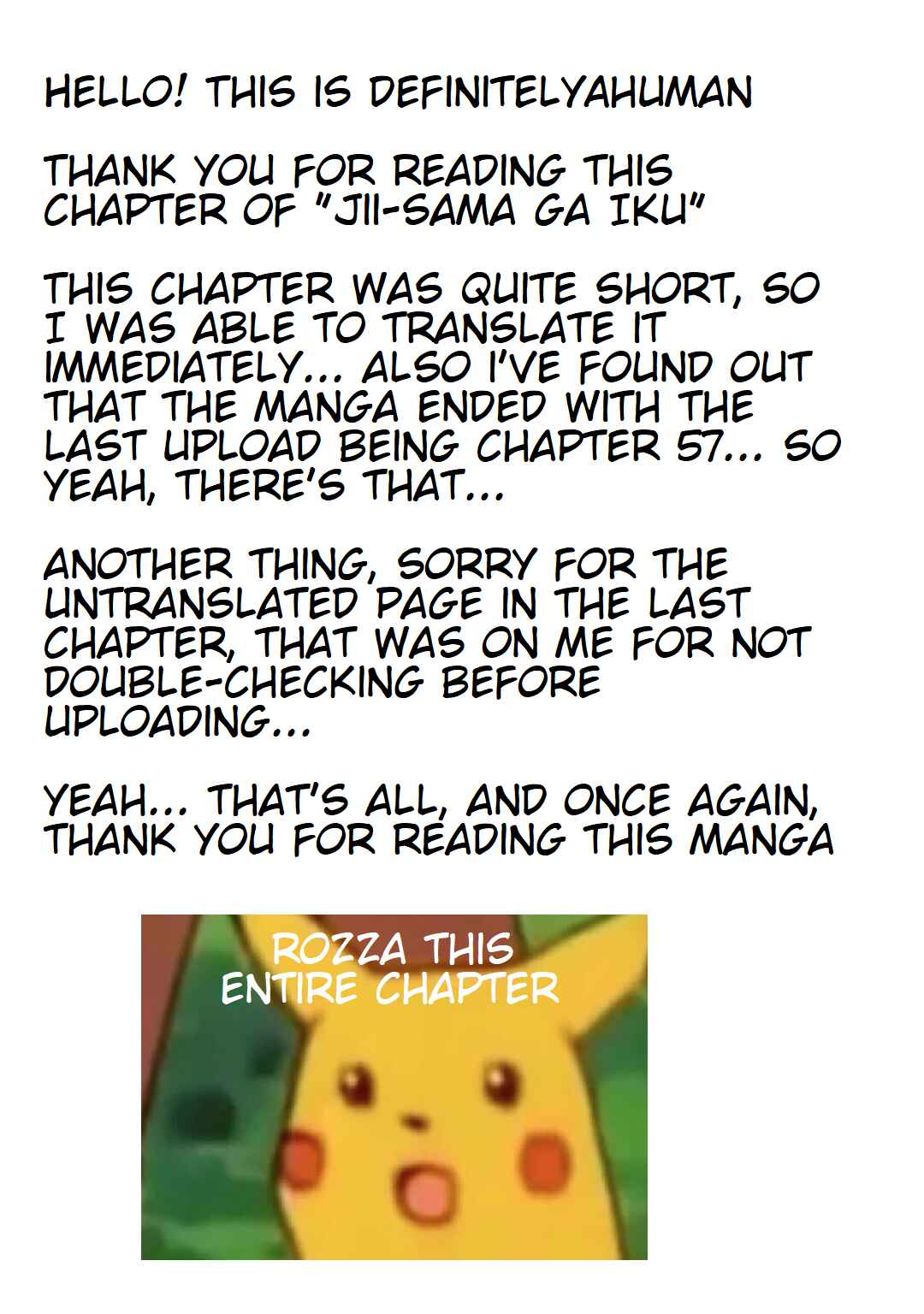 Page 26 Chapter 23 Jiisama ga Iku