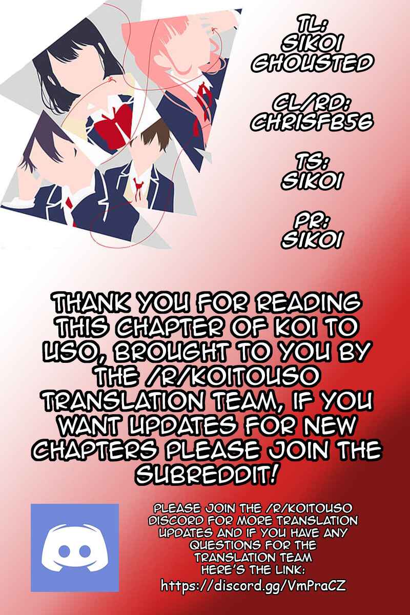 Page 1 Chapter 254 Koi to Uso