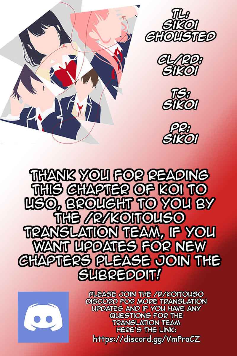 Page 1 Chapter 259 Koi to Uso
