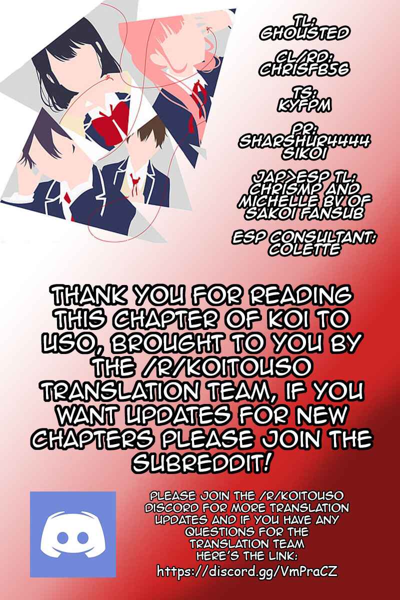 Page 1 Chapter 238 Koi to Uso