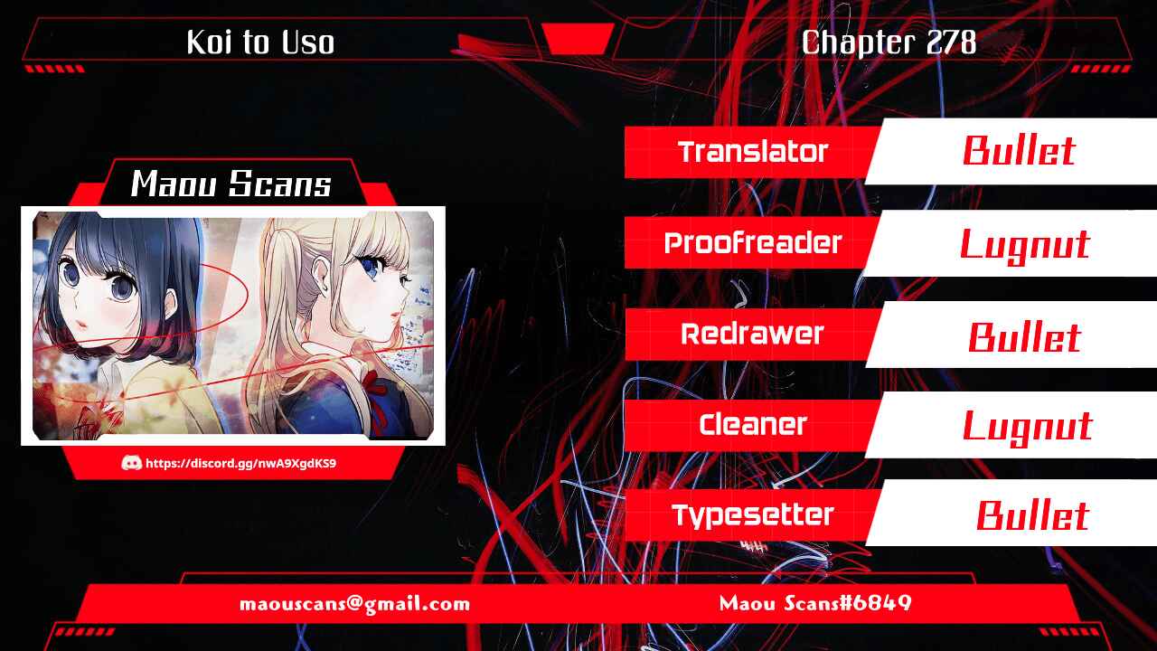 Page 1 Chapter 278 Koi to Uso