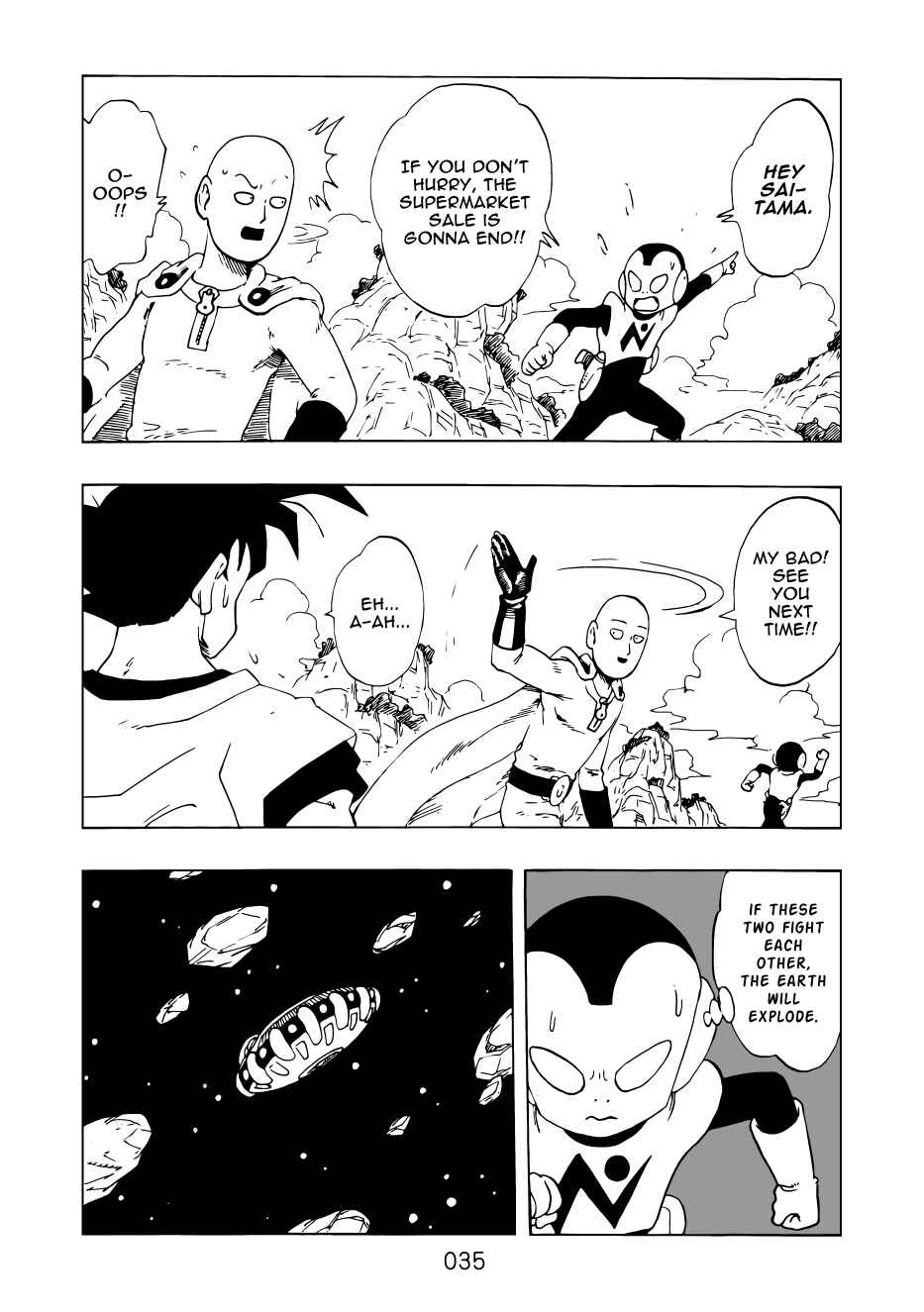 Page 35 Chapter Unknown_d1aa Dragon Ball & One-Punch Man - Dream DB