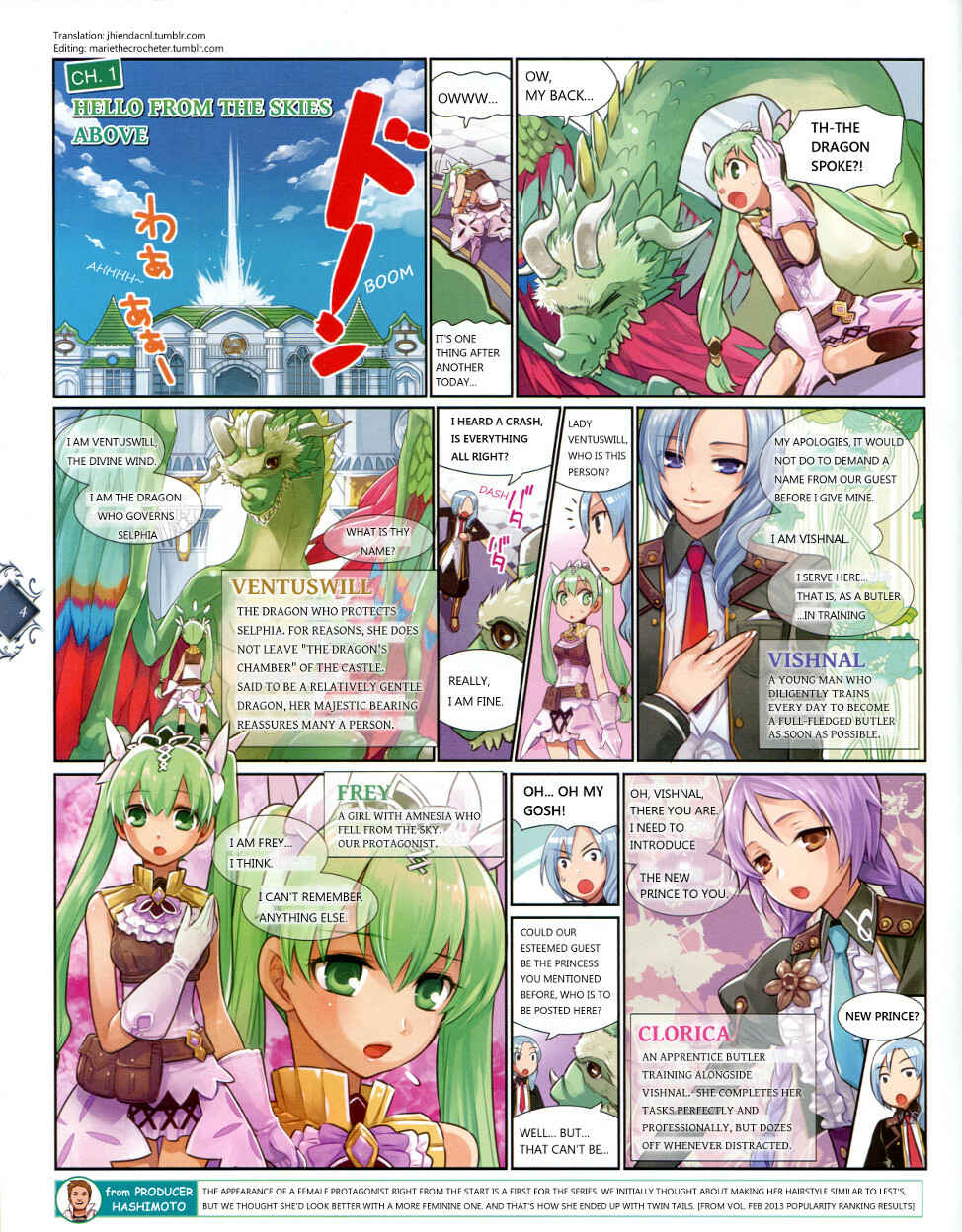 Page 1 Chapter 1 Rune Factory 4+ Double Ace