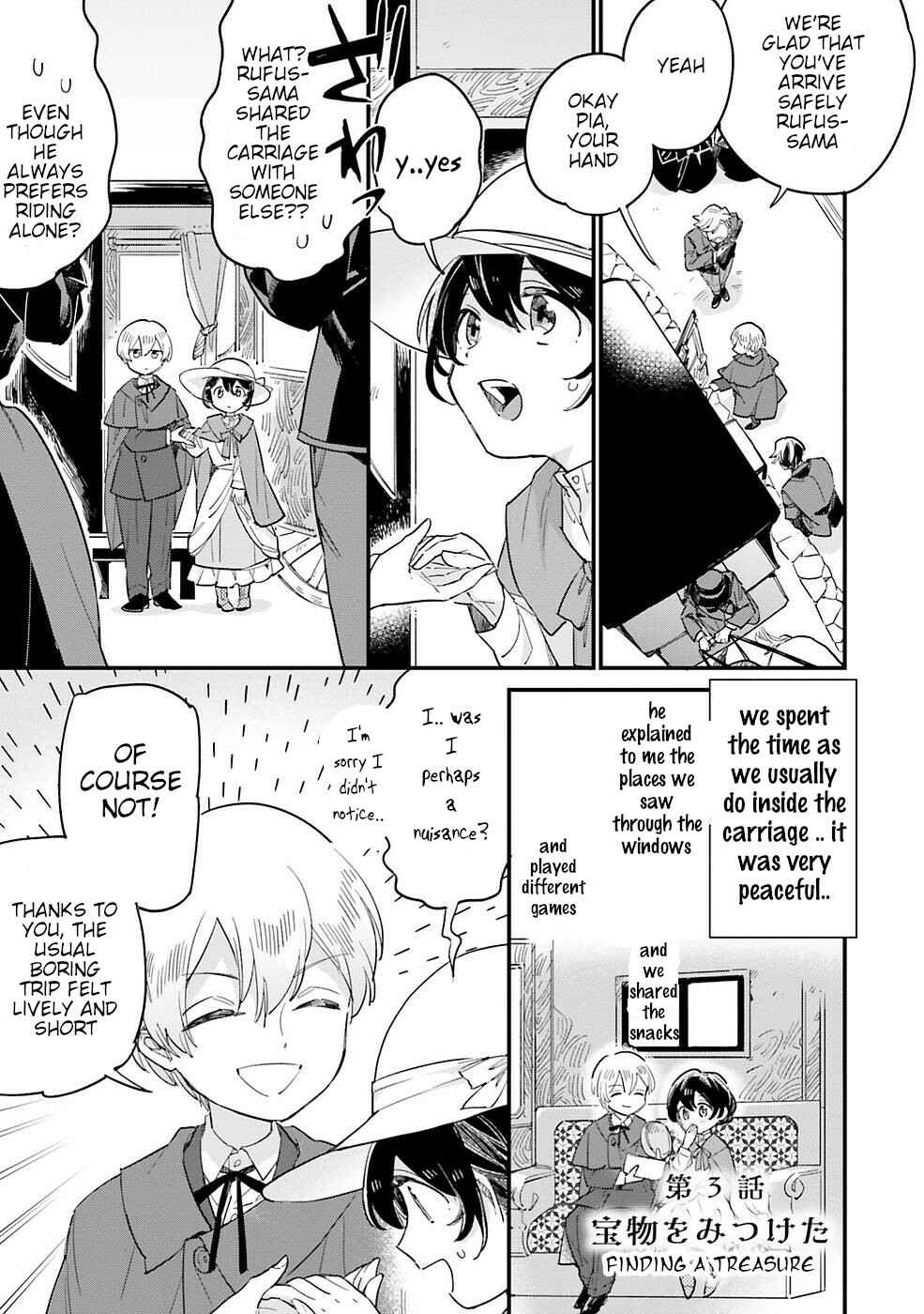 Page 1 Chapter 3 Yowaki MAX Reijou nanoni, Ratsuwan Konyakusha-sama no Kake ni Notte Shimatta