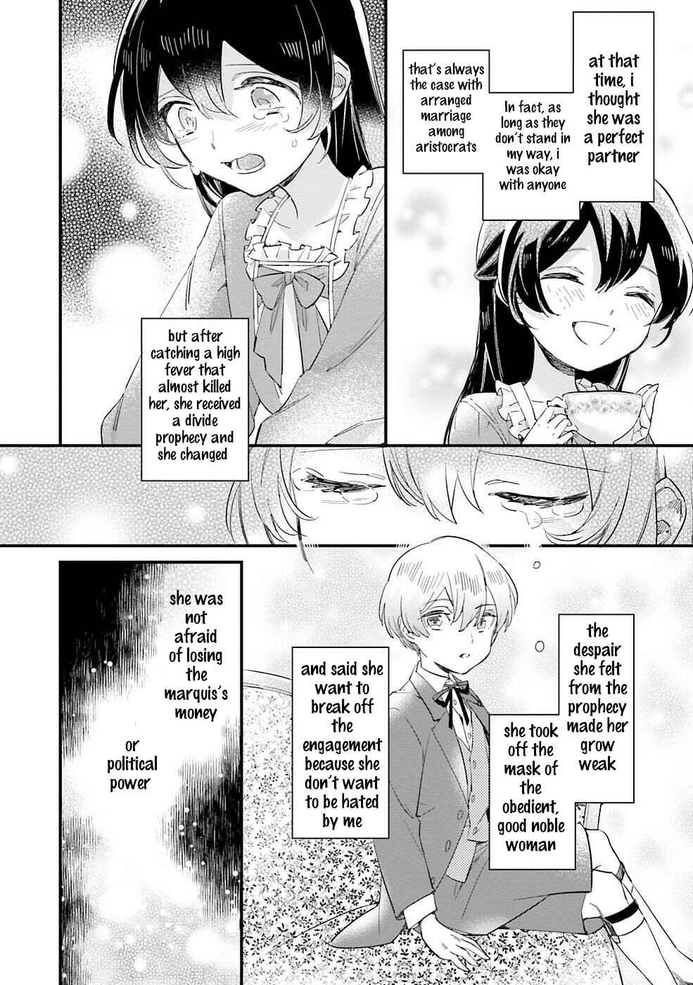 Page 22 Chapter 3 Yowaki MAX Reijou nanoni, Ratsuwan Konyakusha-sama no Kake ni Notte Shimatta