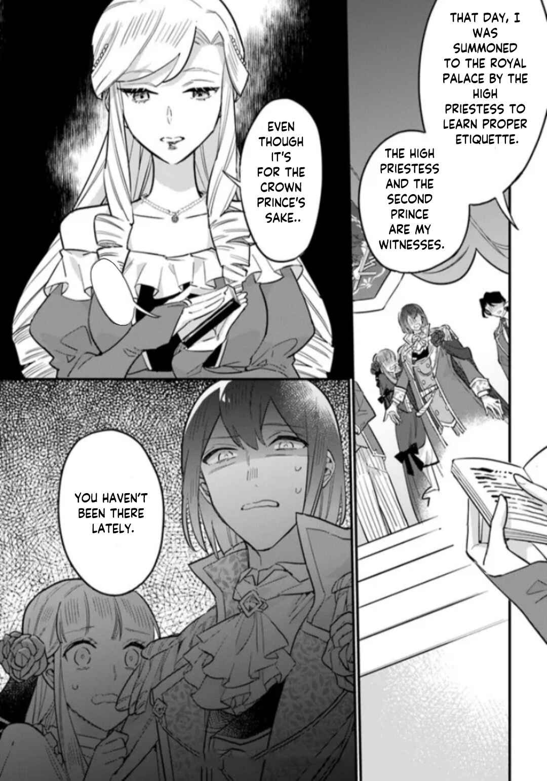 Page 17 Chapter 18 Yowaki MAX Reijou nanoni, Ratsuwan Konyakusha-sama no Kake ni Notte Shimatta