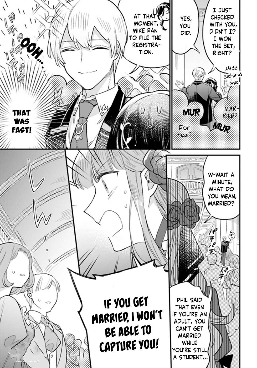 Page 25 Chapter 18 Yowaki MAX Reijou nanoni, Ratsuwan Konyakusha-sama no Kake ni Notte Shimatta
