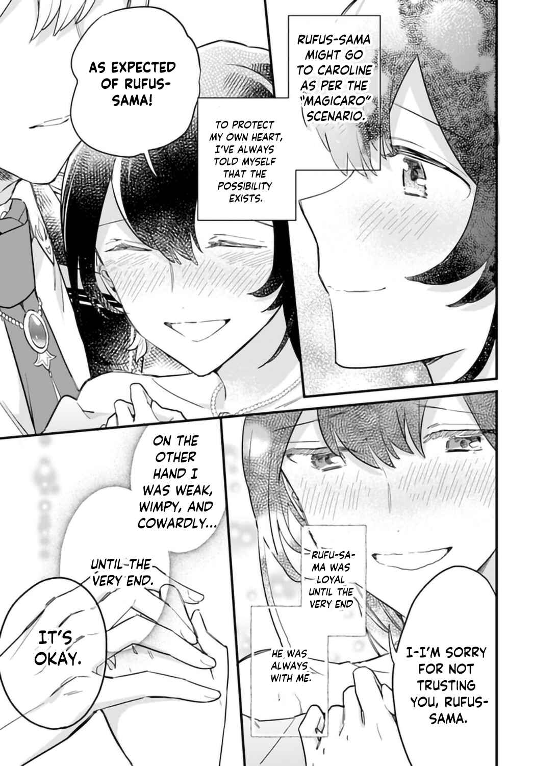 Page 22 Chapter 19 Yowaki MAX Reijou nanoni, Ratsuwan Konyakusha-sama no Kake ni Notte Shimatta